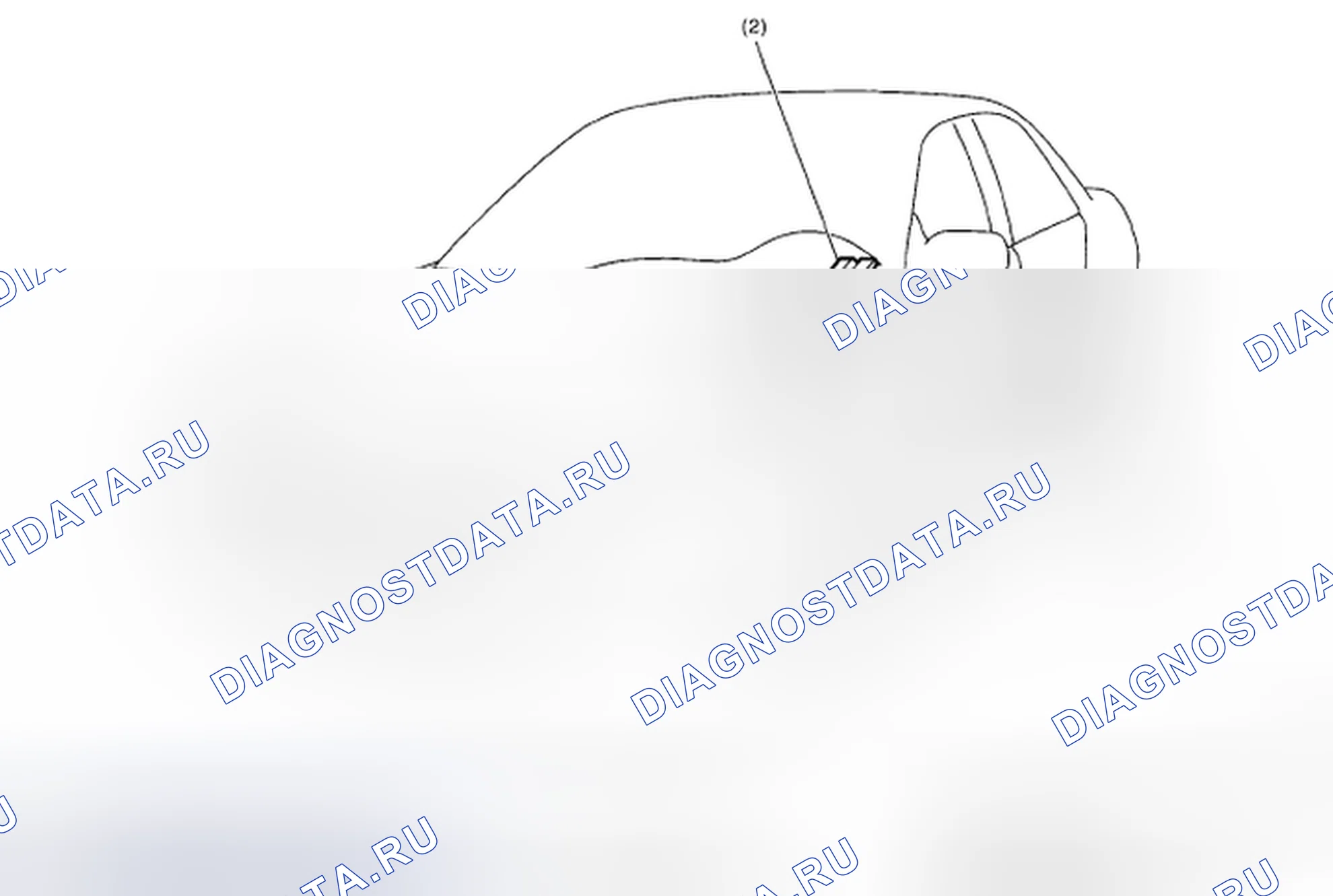Рис. 11: Идентификация компонентов системы бесключевого доступа. Subaru Impreza GD/GC/GG рестайлинг 2