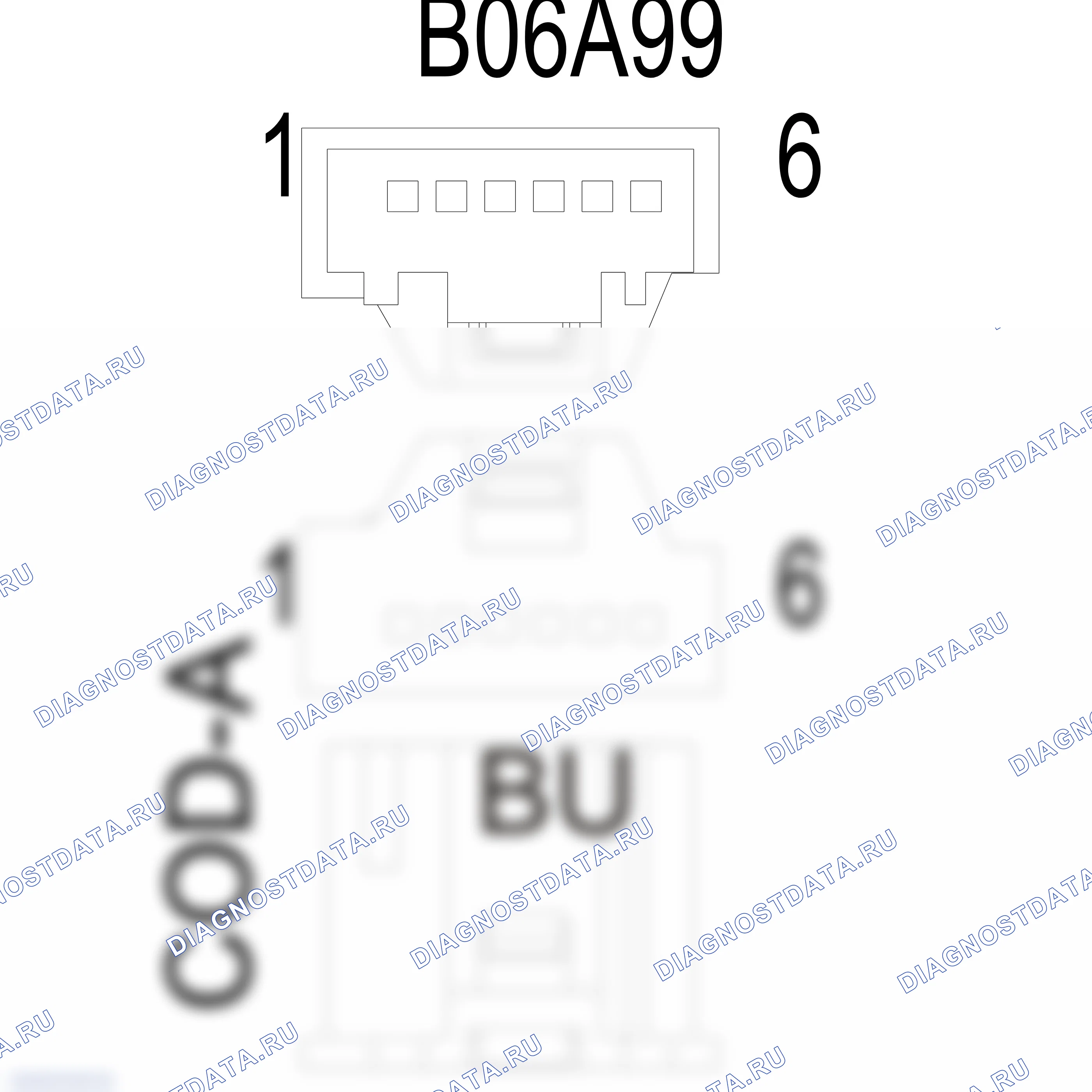 Распиновка разъёма 999 656 061 40 — внешний вид и расположение контактов. Porsche Panamera 970