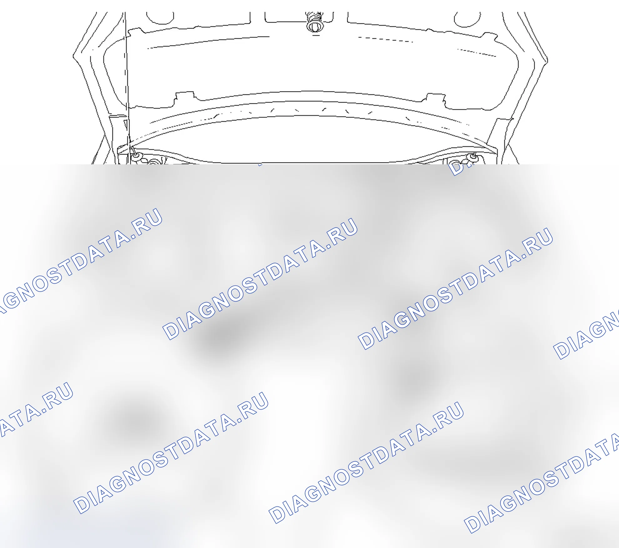 Замена троса замка капота двигателя (ЛР). Opel Zafira B
