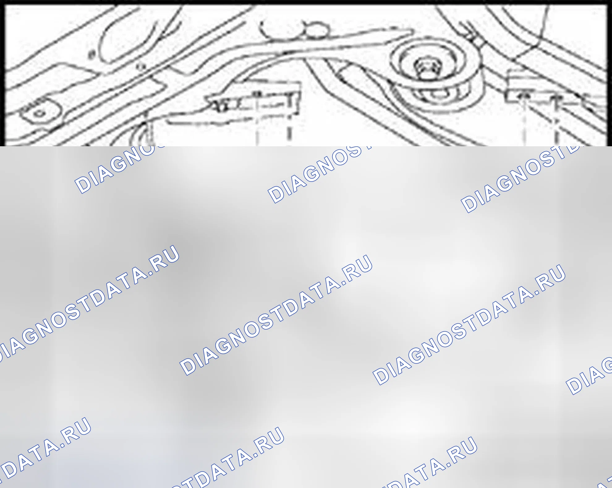 Рис. 874: Диагональный элемент для подрамника. Audi TT 8N