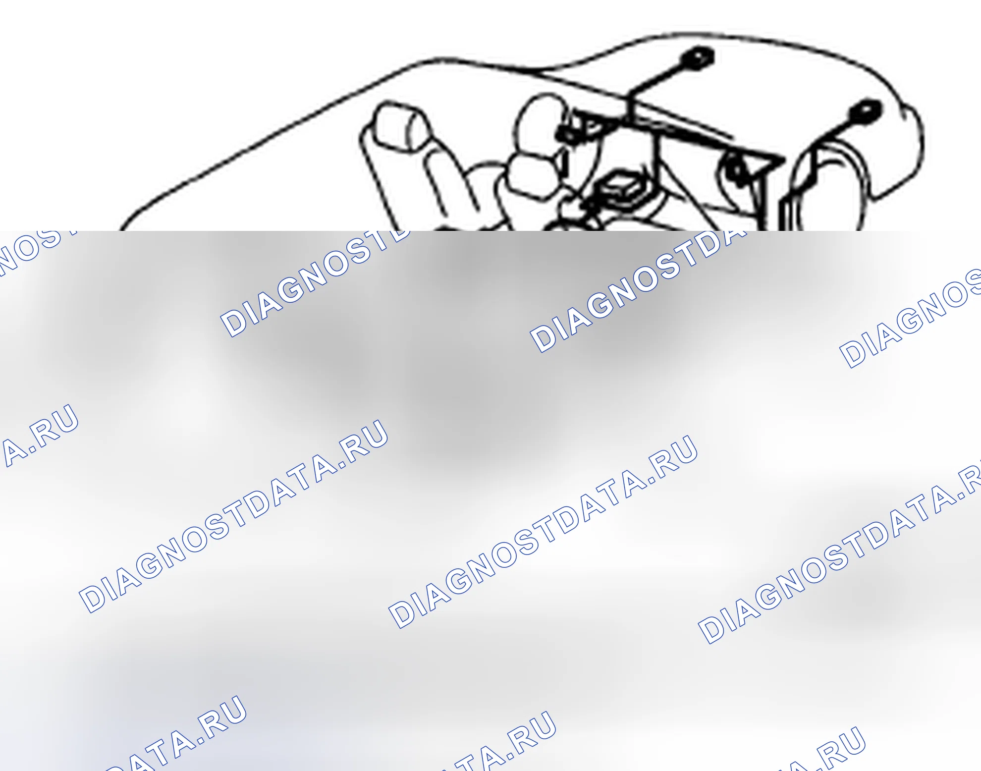 Рис. 53: ЖГУТ ПОДУШЕК БЕЗОПАСНОСТИ. Subaru Outback BP рестайлинг