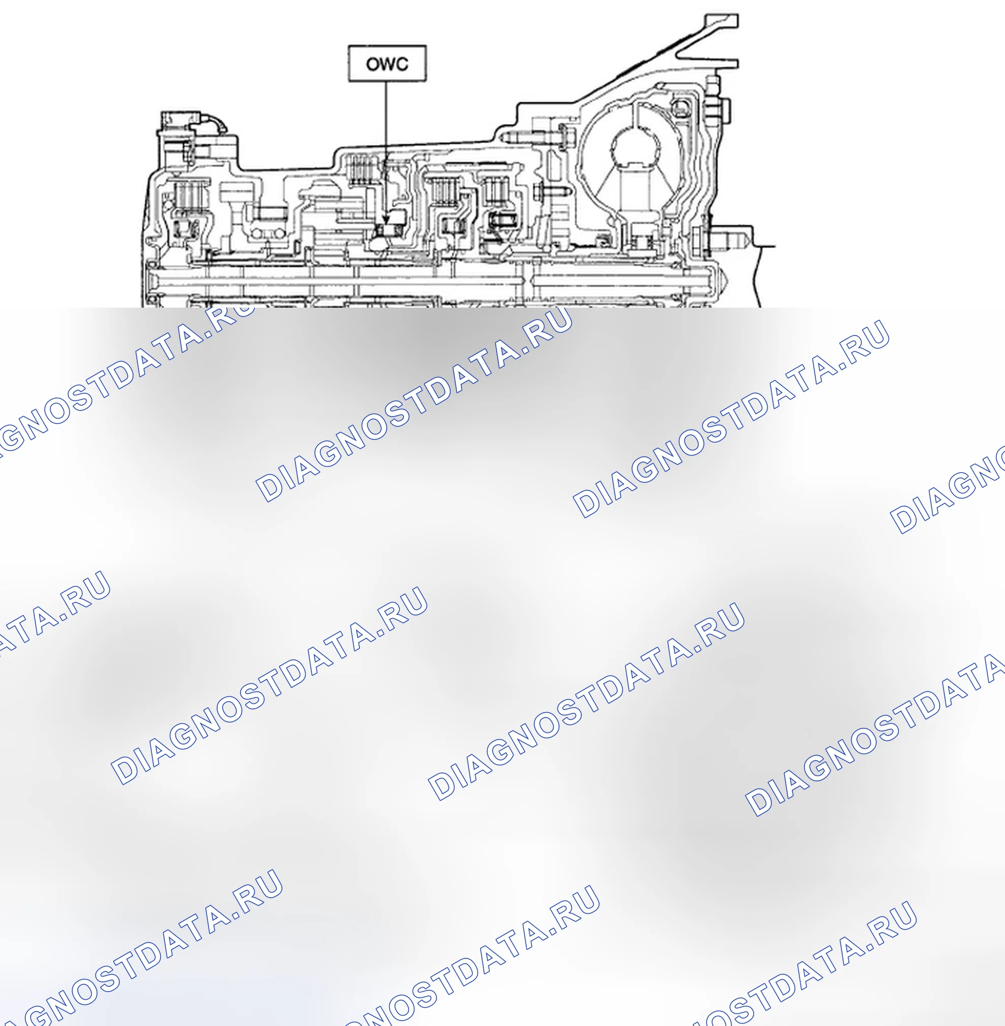Рис. 163: ОДНОСТОРОННЯЯ МУФТА (O.w.c). Hyundai Accent III