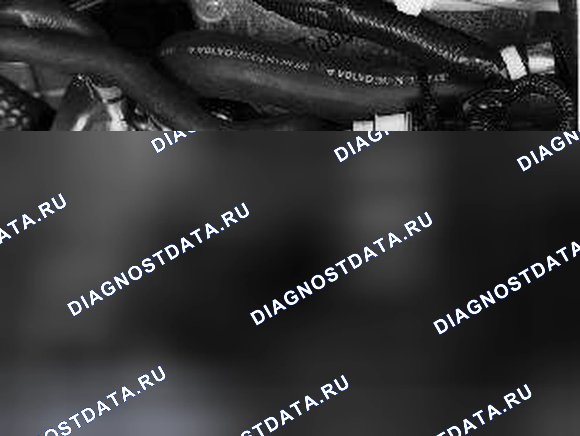 Рис. 128: Установка воздушного насоса. Volvo C70 I