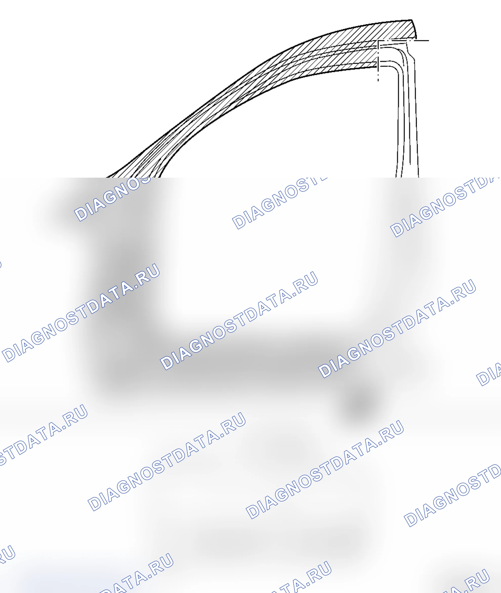 Замена средней стойки - модели F 06, F 25. Opel Combo C