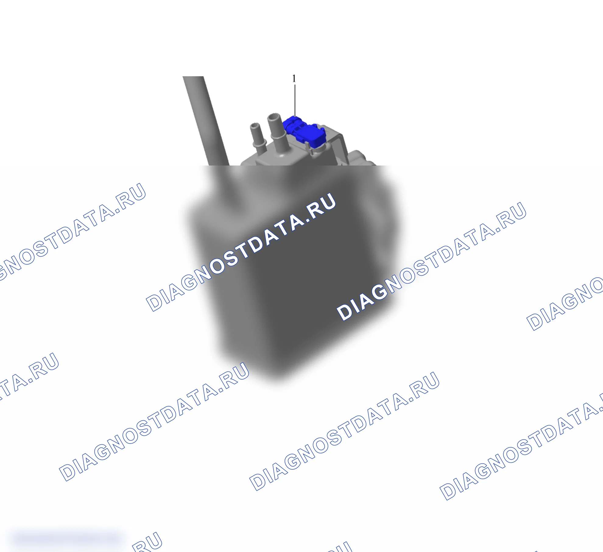 Схема расположения датчика давления в бака — Tank 400. Tank Tank 400 II