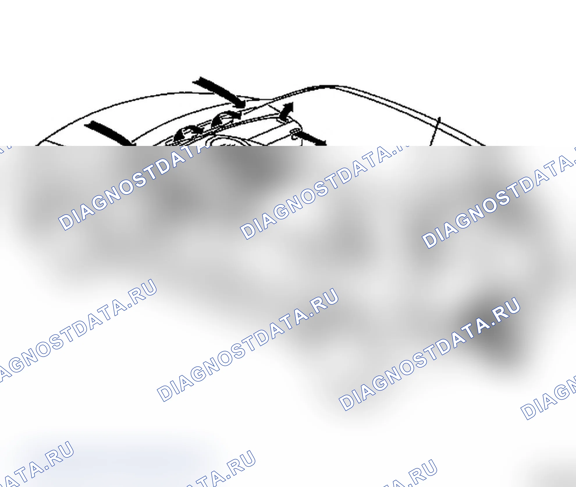 Воздуховод в салоне. Opel Corsa C