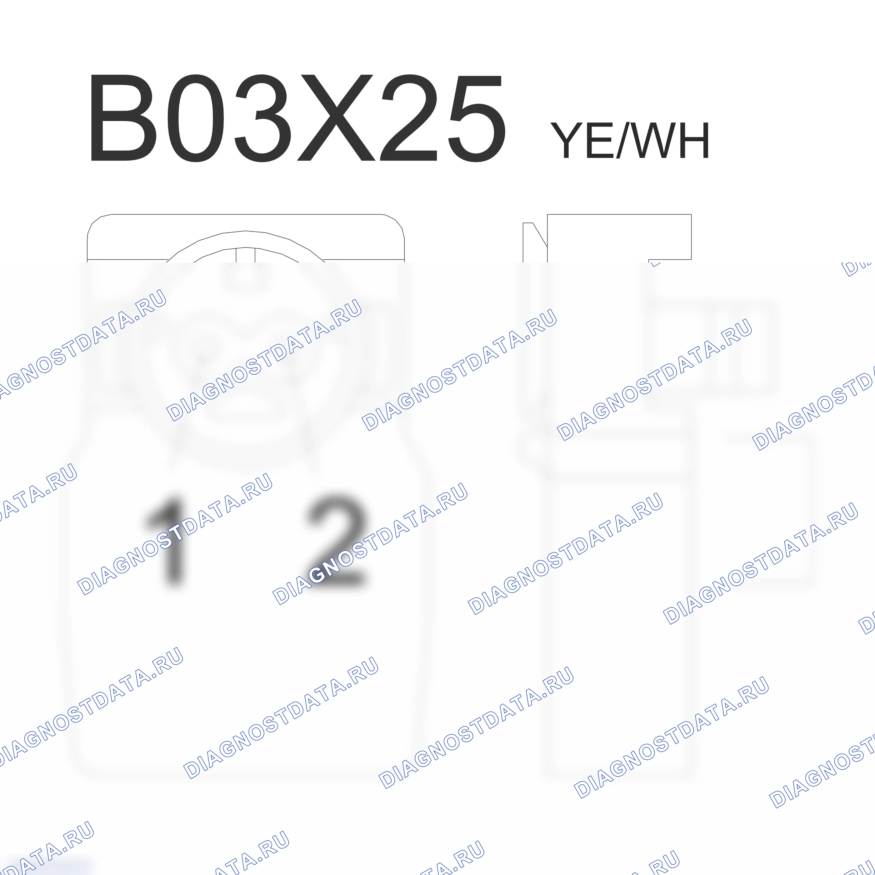 Распиновка разъёма 3C8 972 563 — внешний вид и расположение контактов. Porsche 718 Cayman 982