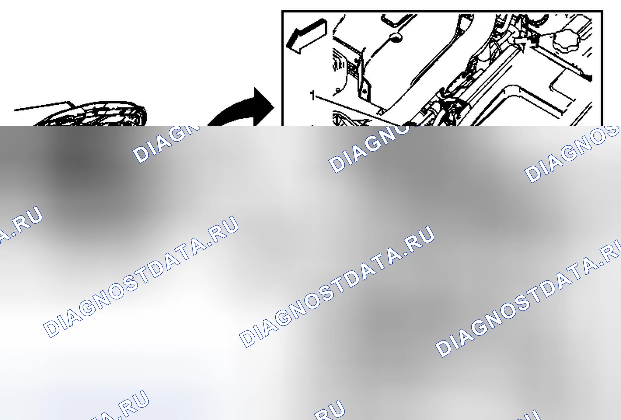 Рис. 8: Замена впускного шланга радиатора (LTG). Chevrolet Malibu VIII рестайлинг