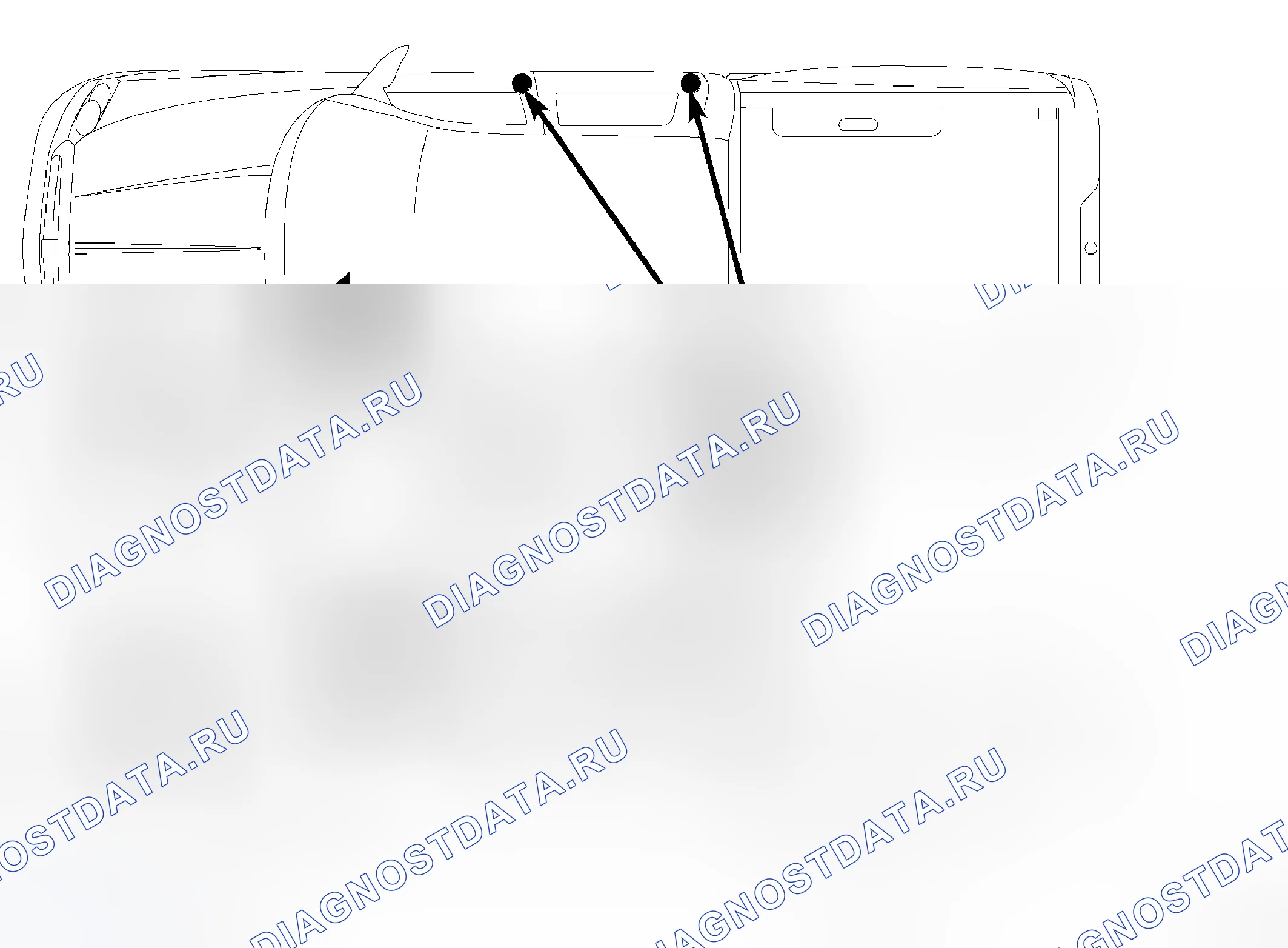 Рис. 1: СИСТЕМА БЕЗОПАСНОСТИ ПРИ УГОНЕ АВТОМОБИЛЯ. Dodge Dakota III
