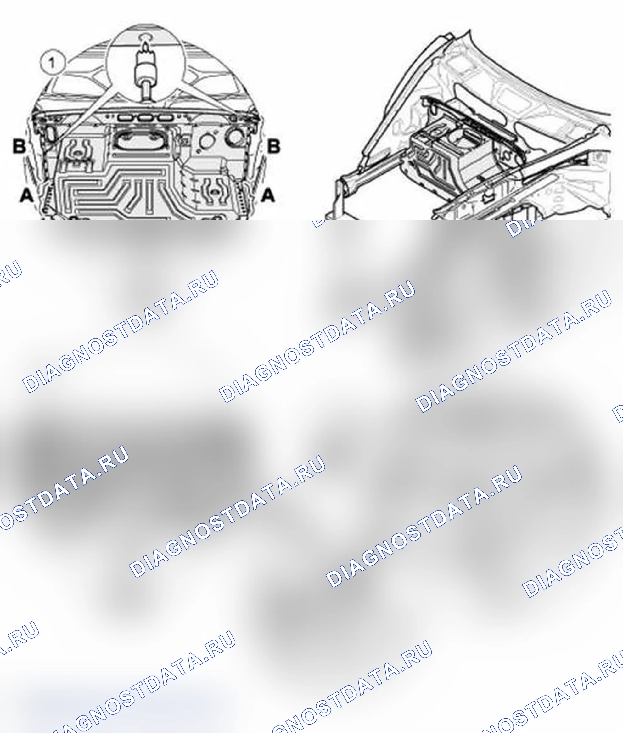 Рис. 286: Вырезание передней стенки. Porsche 911 GT2 996