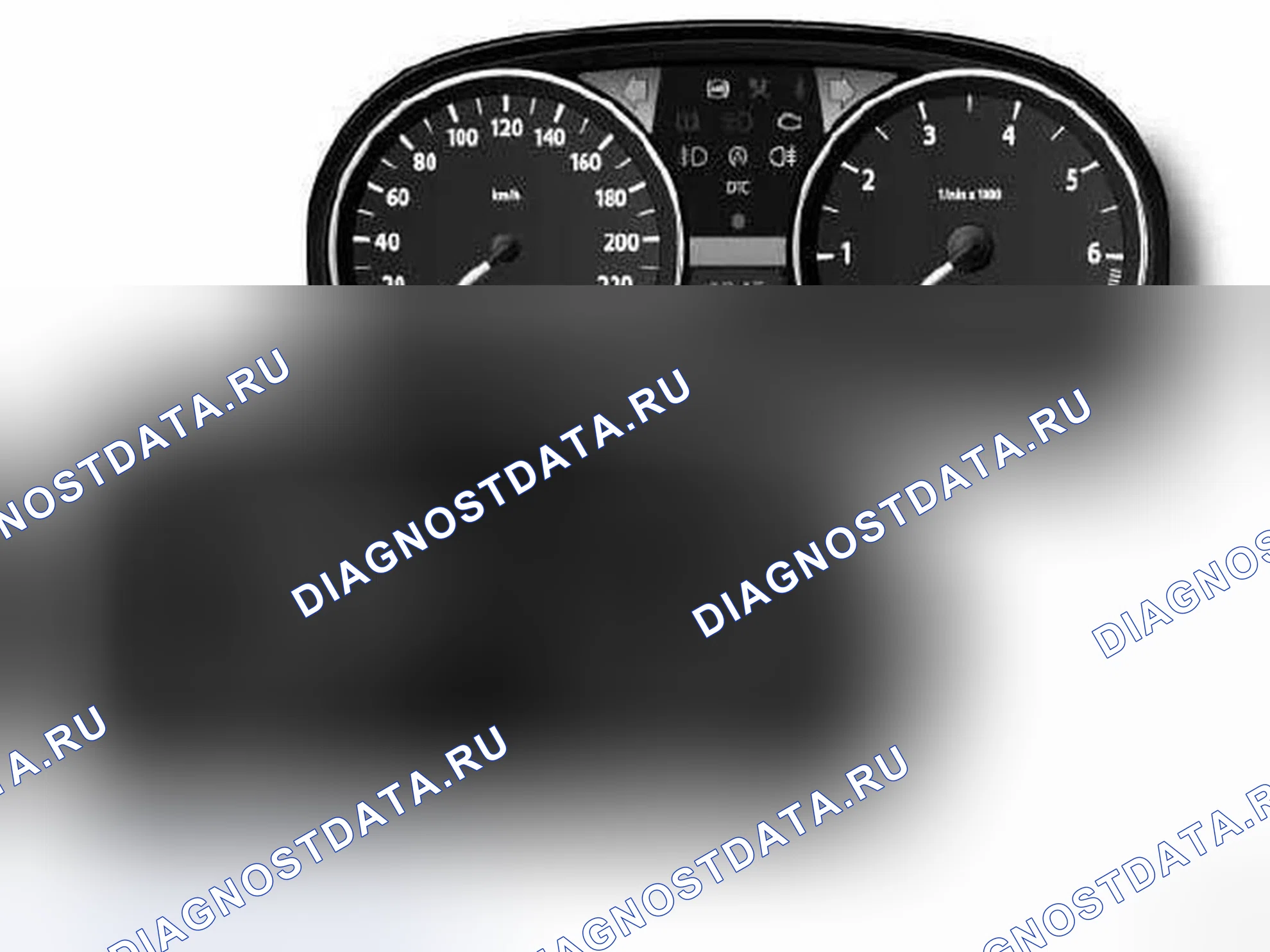 Рис. 78: Приборная панель: E81, E87, E90, E91, E92, E93. BMW M3 E90