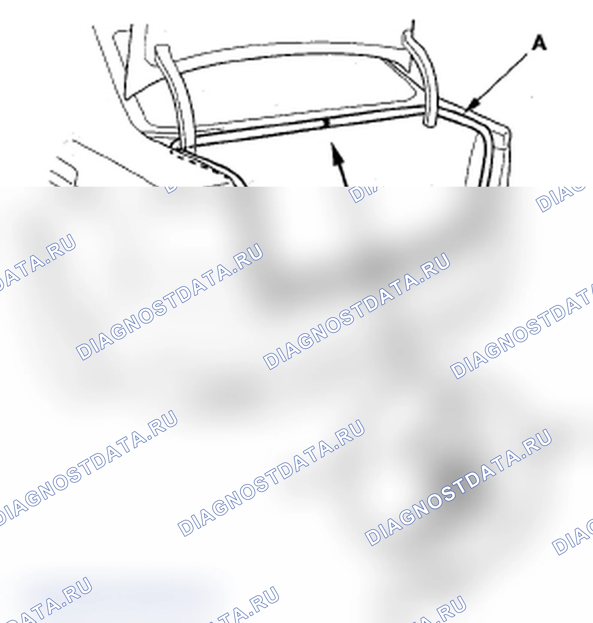 Рис. 121: Замена крышки багажника Weatherstrip. Acura TL III рестайлинг