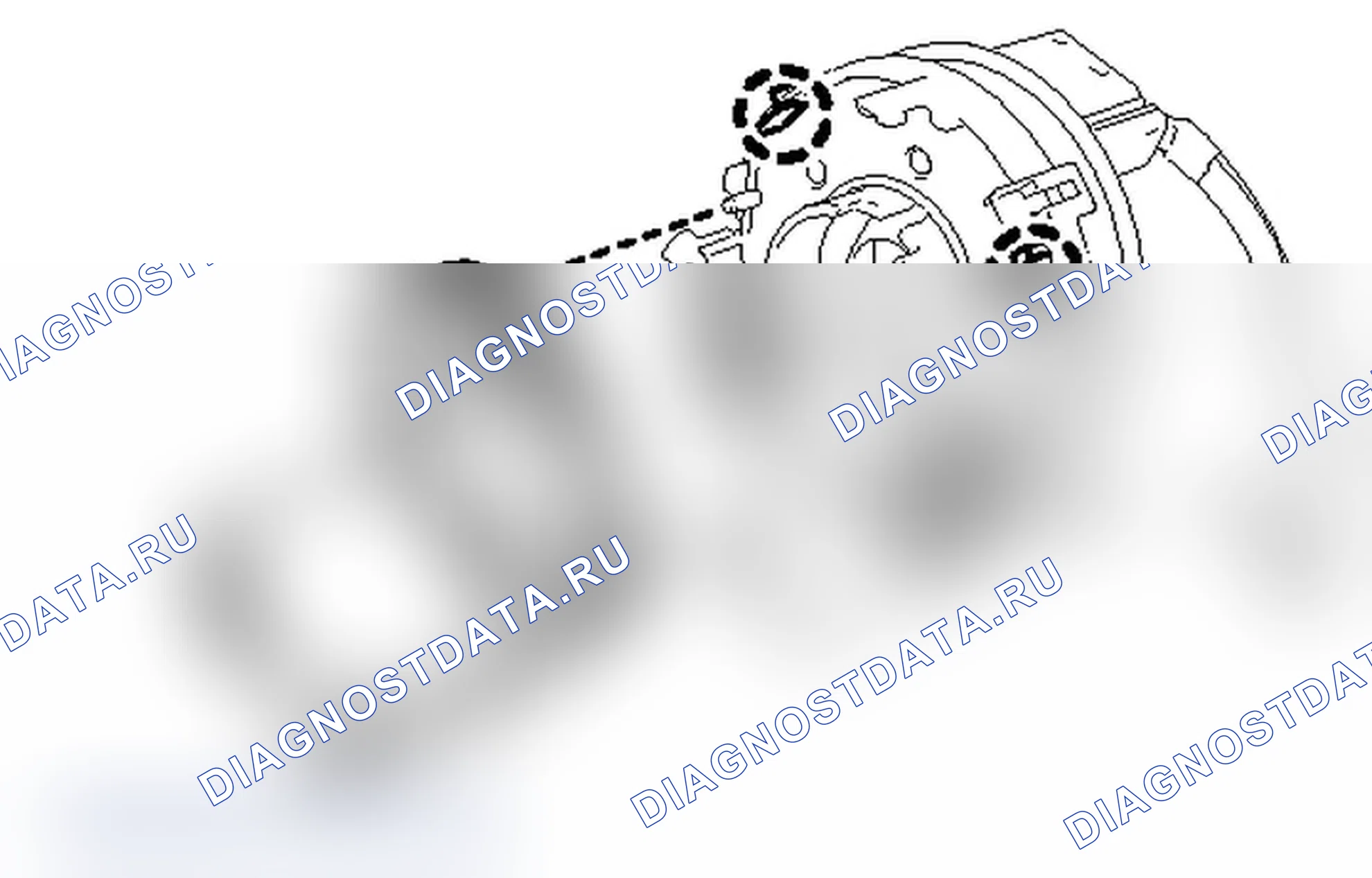 Рис. 115: ДЕМОНТАЖ. Toyota Land Cruiser 200 рестайлинг