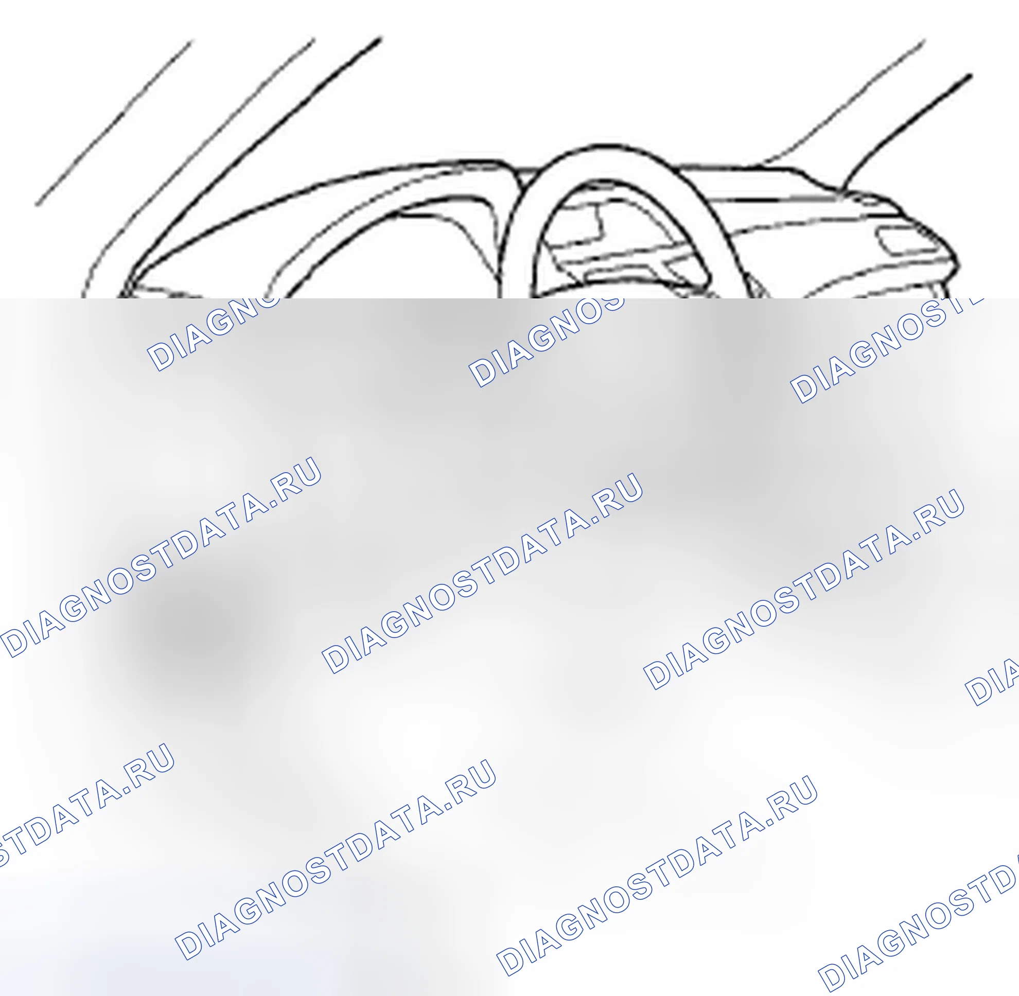 Рис. 151: Запоминание нейтрального положения датчика VSA. Honda Accord VIII рестайлинг