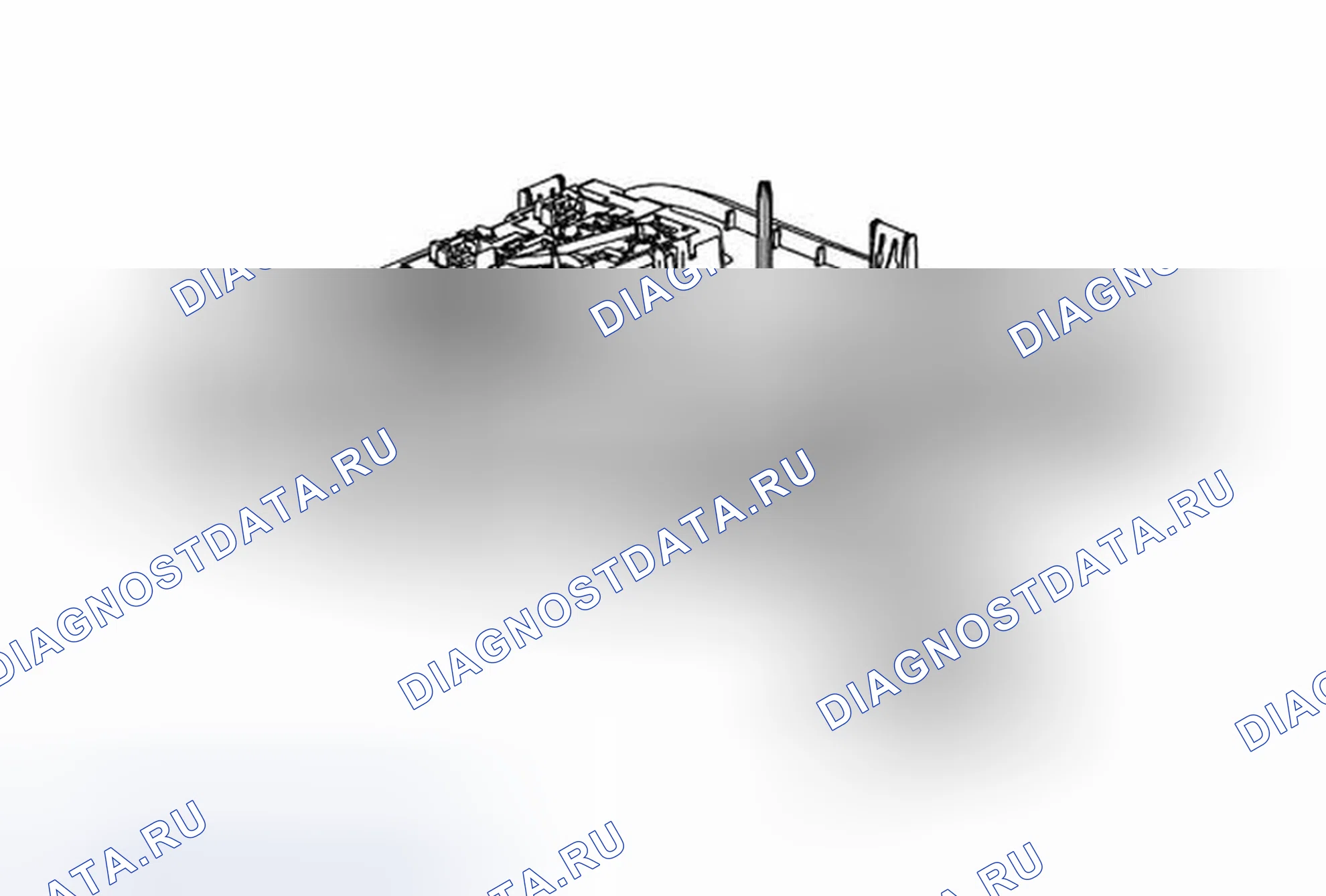 Рис. 6: Замена люкового переключателя. Buick LaCrosse II