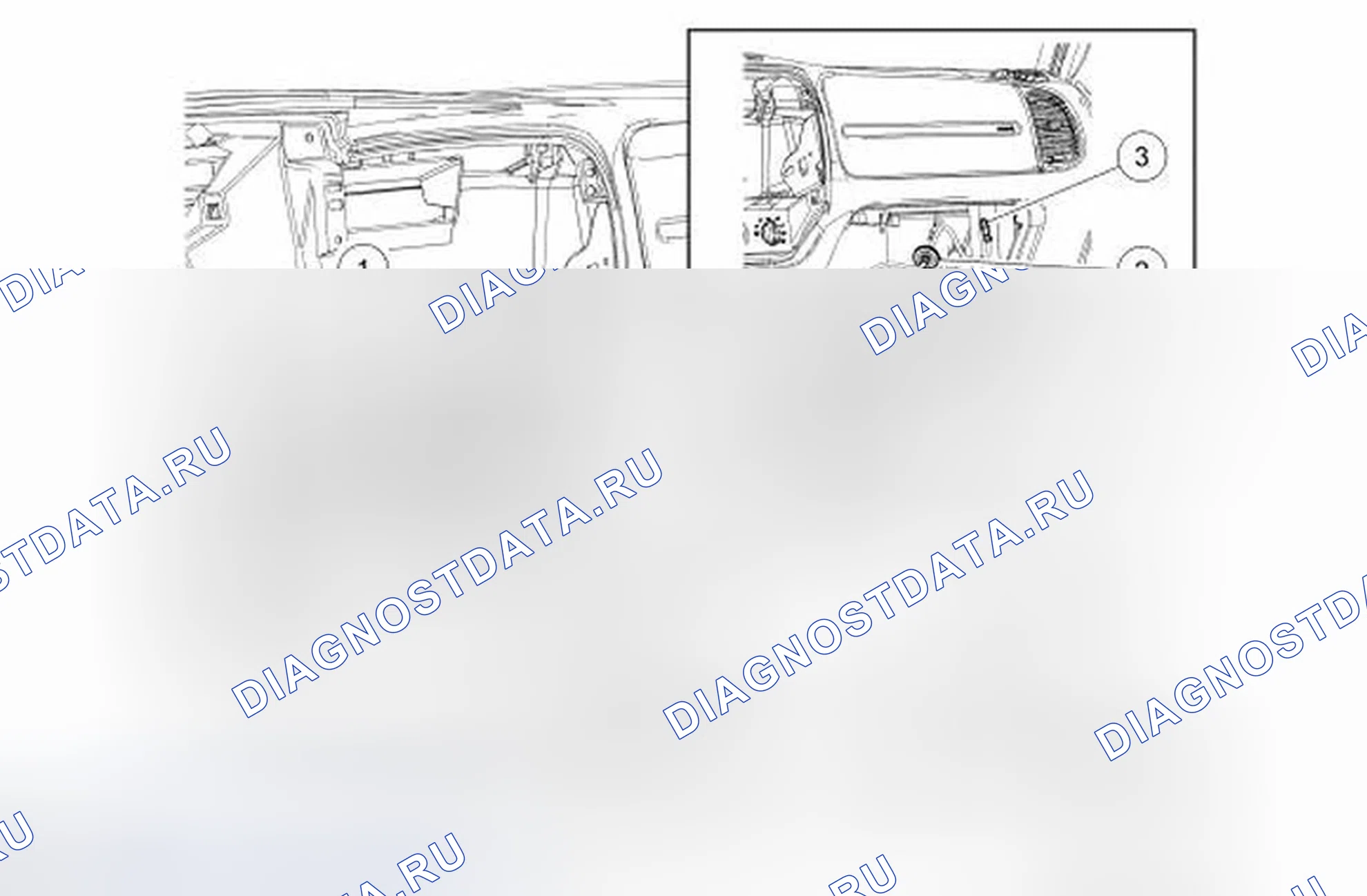 Рис. 17: Антенный кабель. Ford Ranger II