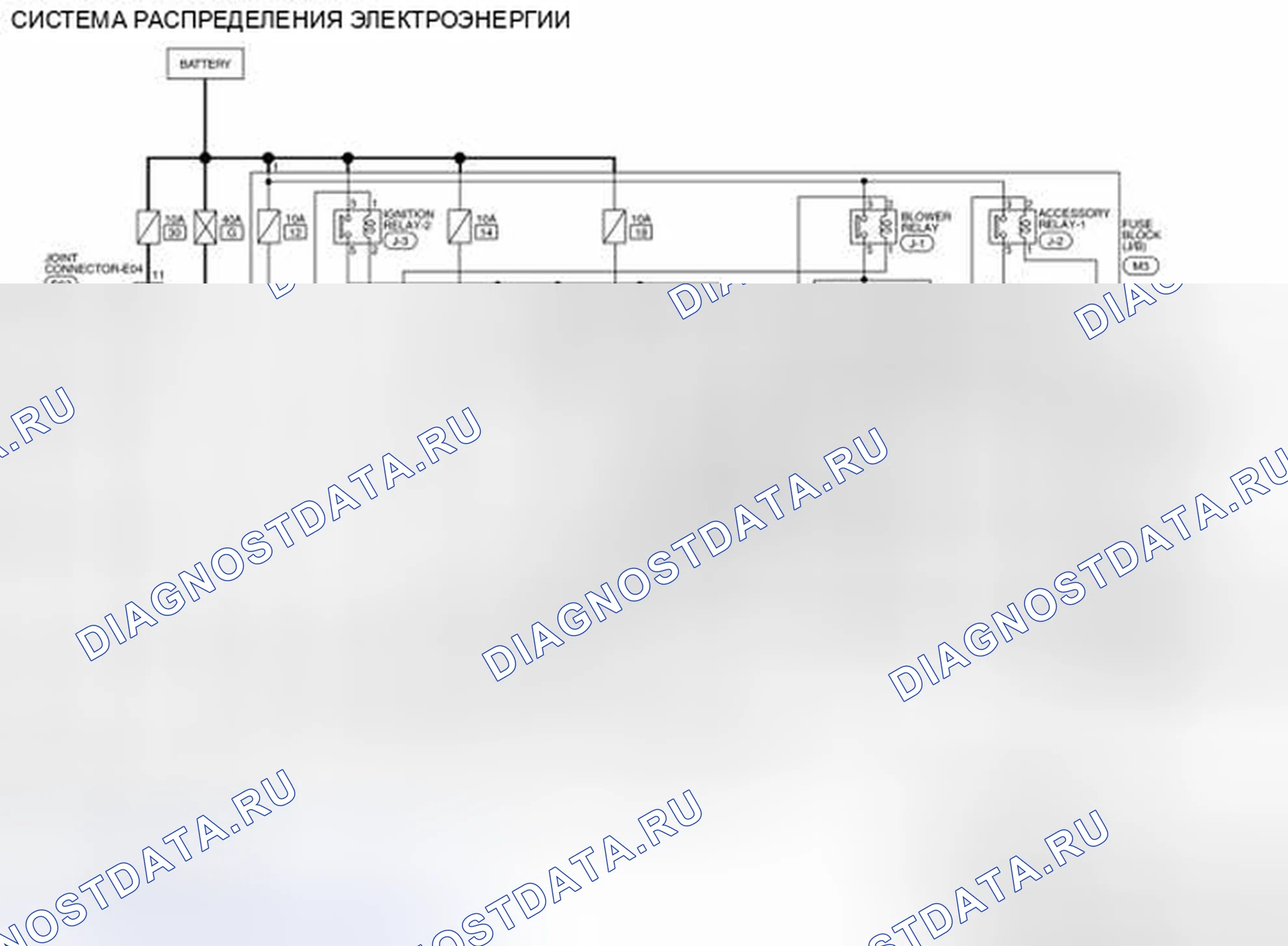 Рис. 95: электросхема. Nissan Sentra B17 рестайлинг