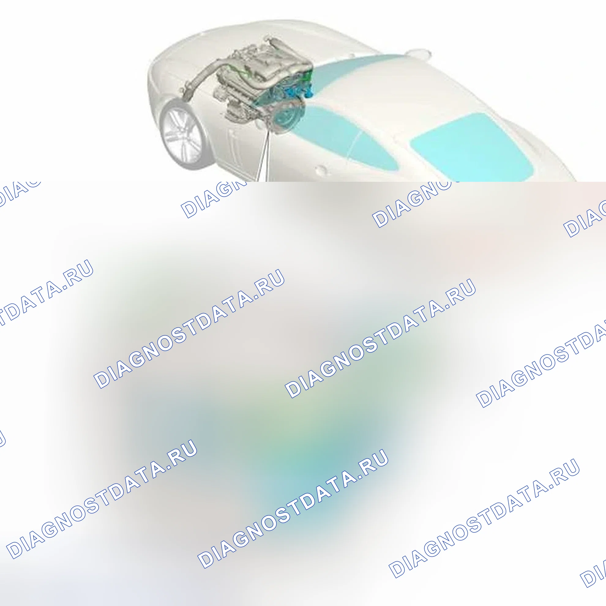 Рис. 128: РАСПОЛОЖЕНИЕ КОМПОНЕНТОВ (SC). Jaguar XKR II