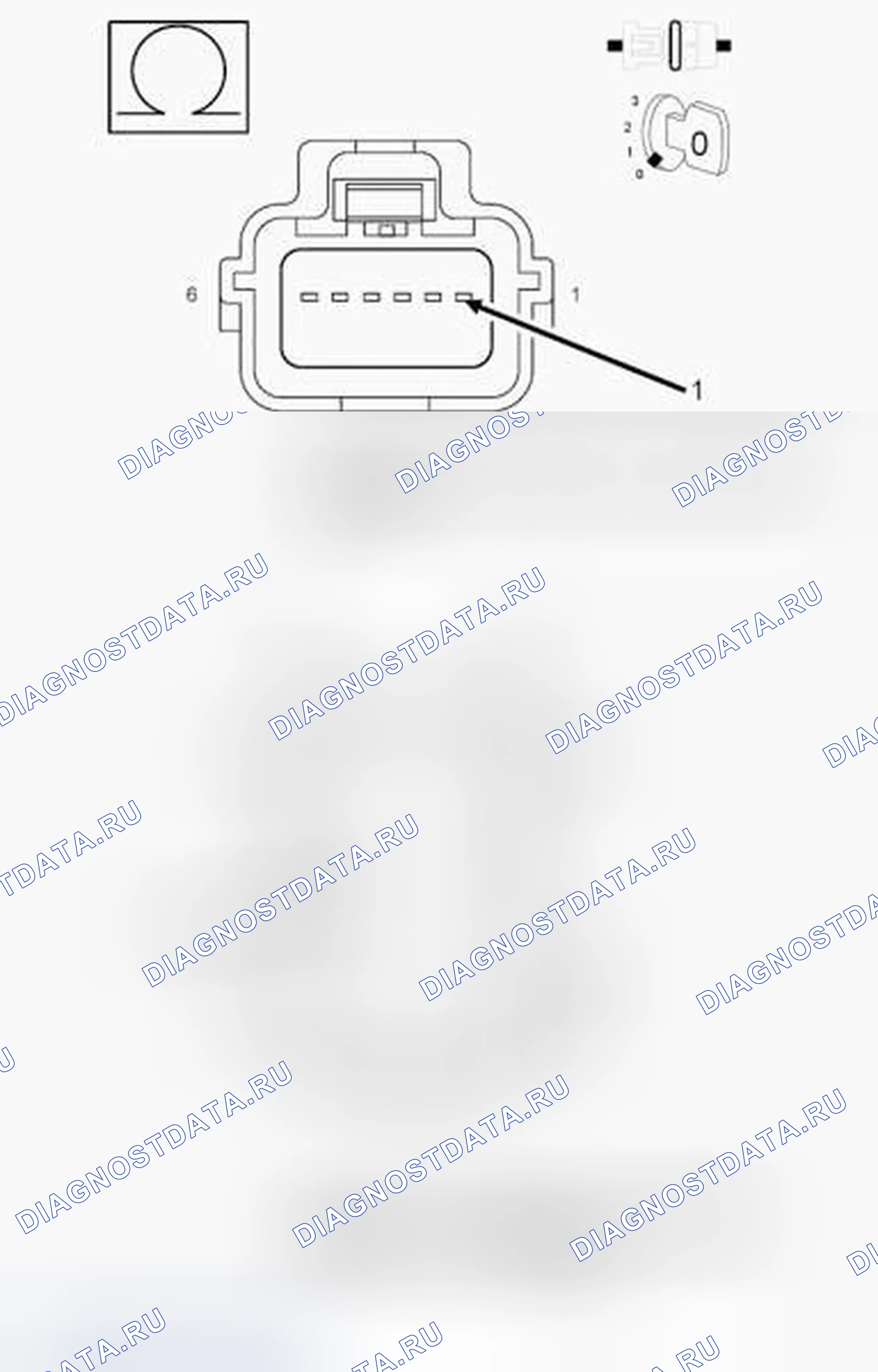 Рис. 616: ДИАГНОСТИЧЕСКИЙ ТЕСТ. Chrysler Town & Country V рестайлинг