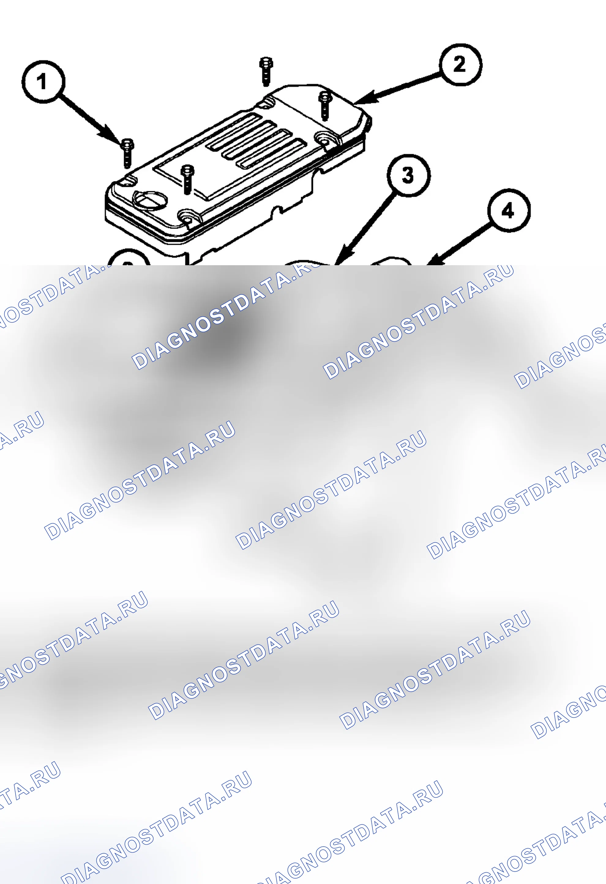 Рис. 675: САПУН КАРТЕРА. Dodge Pickup R2500 