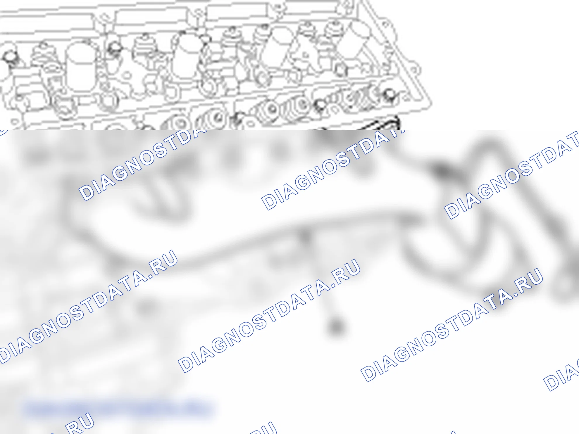 Снятие головки блока цилиндров. Hyundai Genesis(Bh)-U.S. I