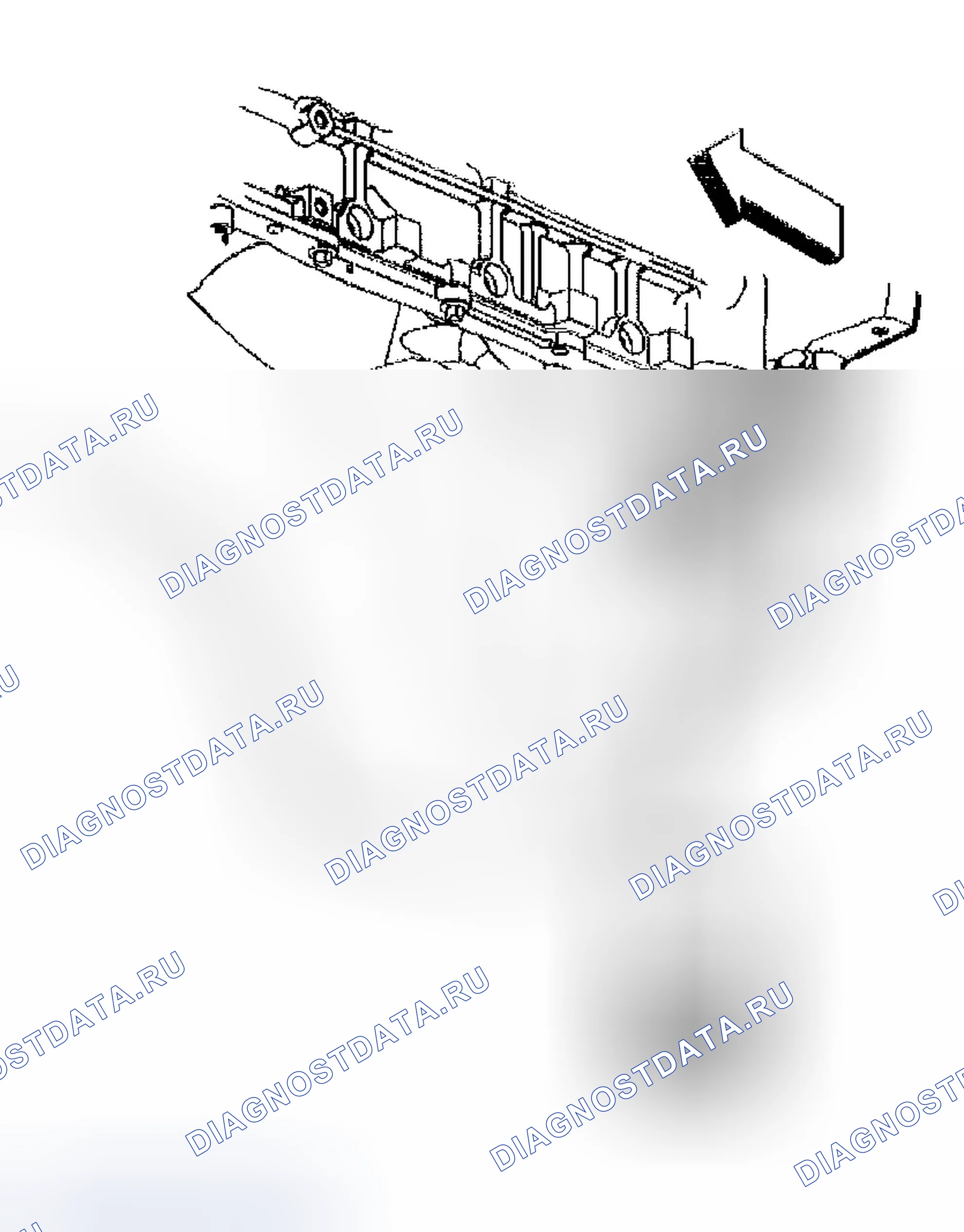 Рис. 492: Масляный фильтр, переходник и снятие крышки поддона. Chevrolet Suburban K2500 GMT800