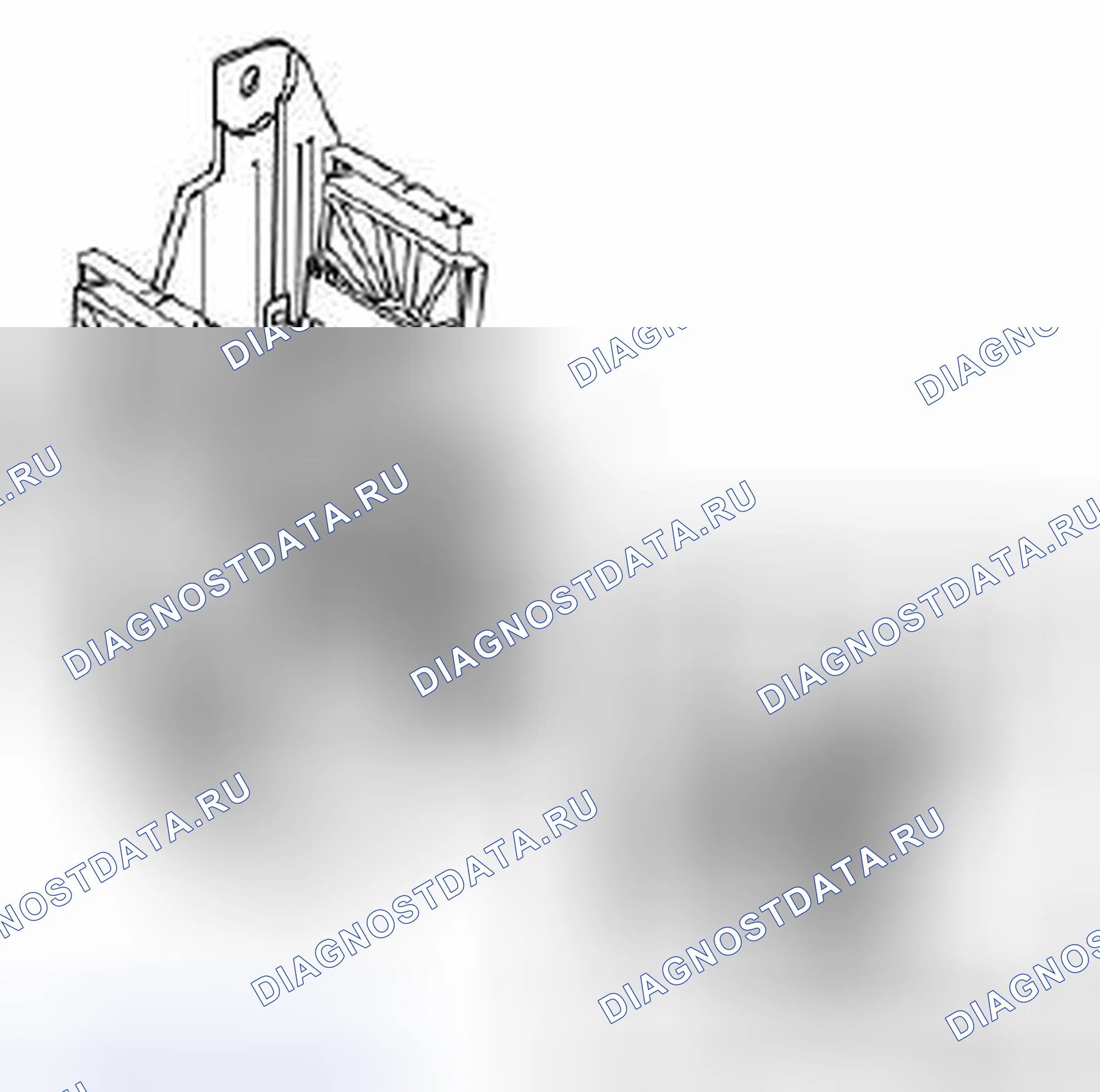 Рис. 24: Замена штифтов. Saab 9-3 II