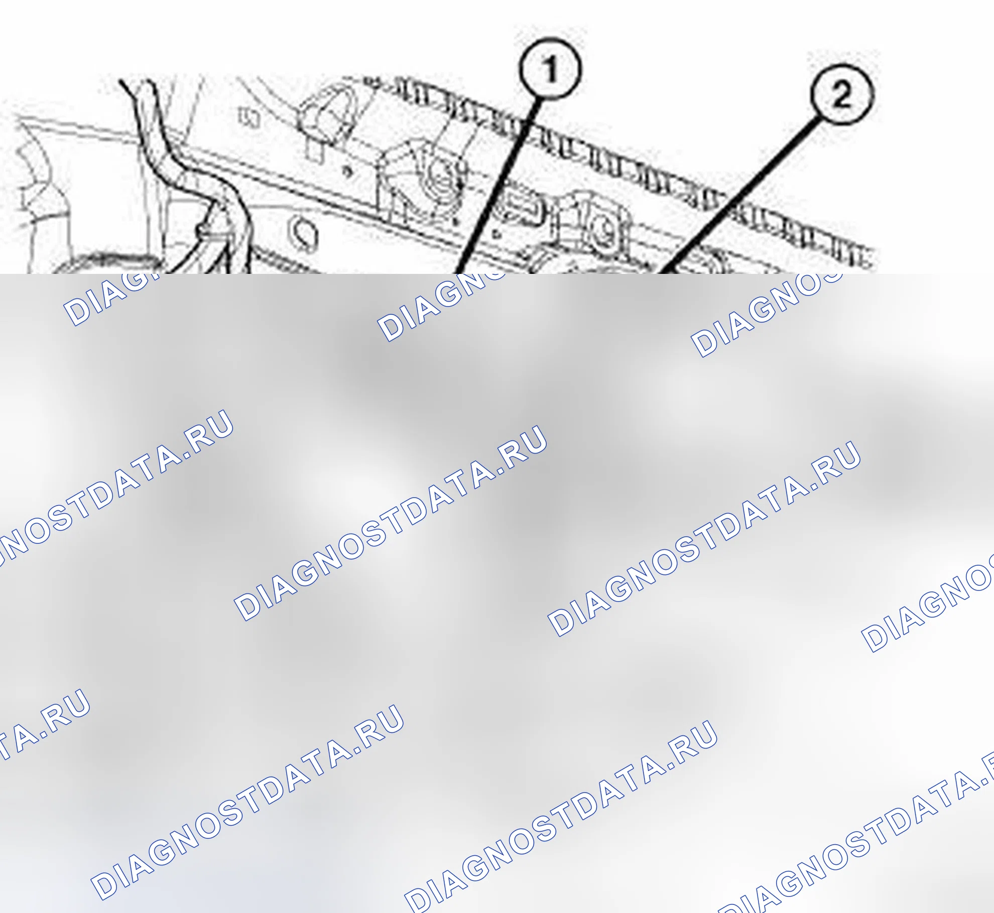 Рис. 22: ЧЕТВЕРТЬ облицовки. Chrysler Town & Country V рестайлинг