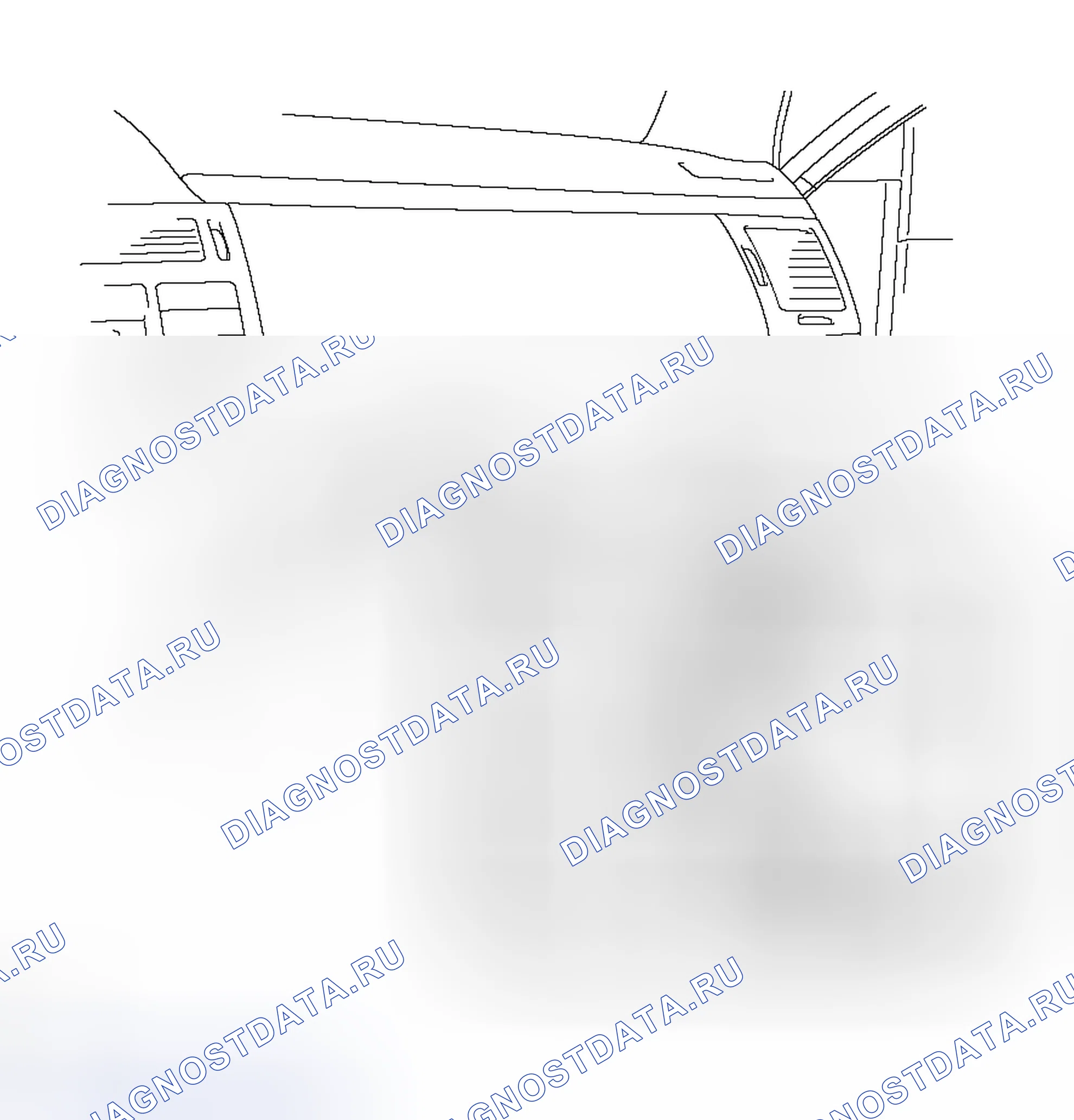 Рис. 273: ДЕМОНТАЖ. Toyota Avalon XX30