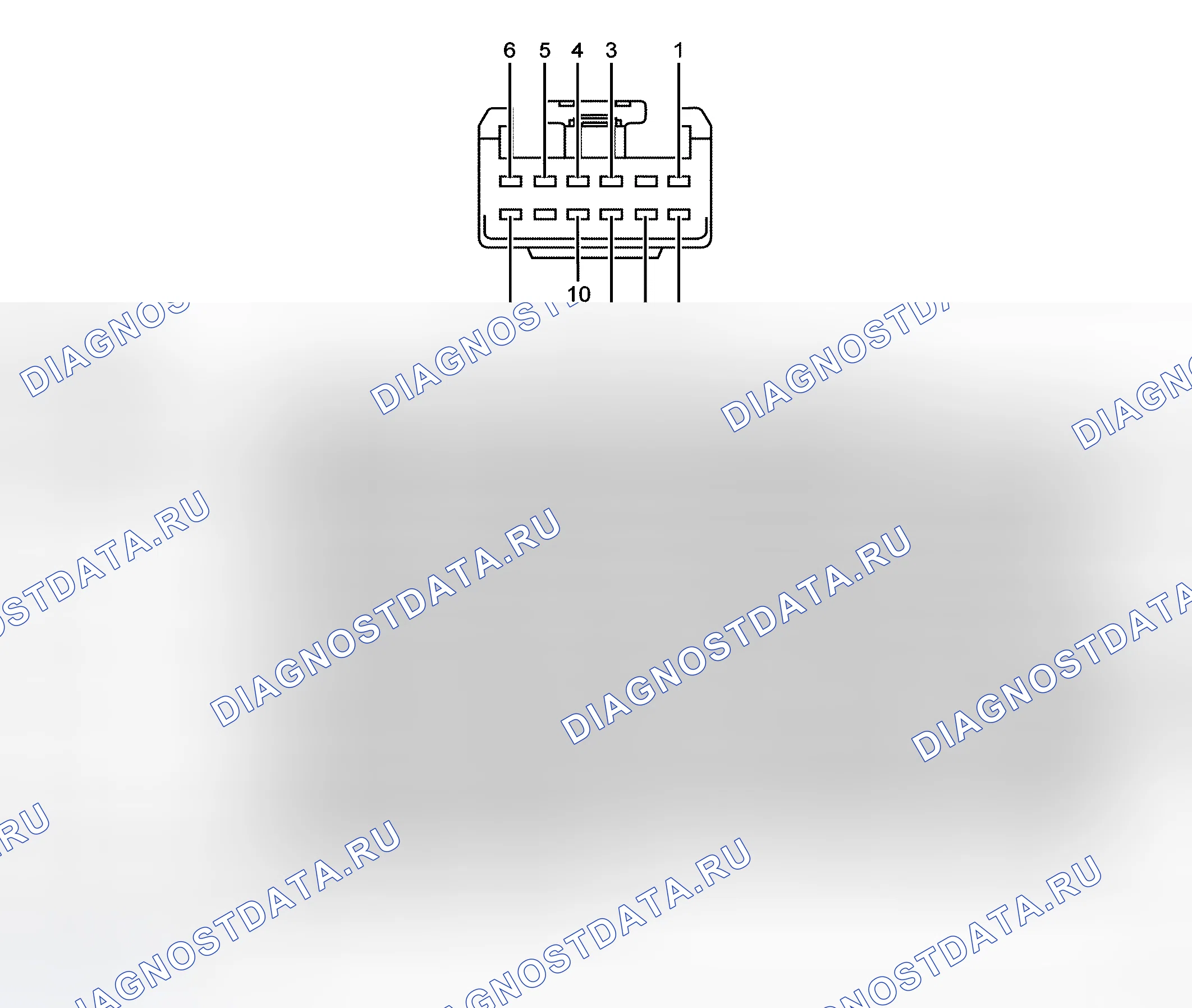 Рис. 1: Ссылка на схему соединителя. Ford Five Hundred I