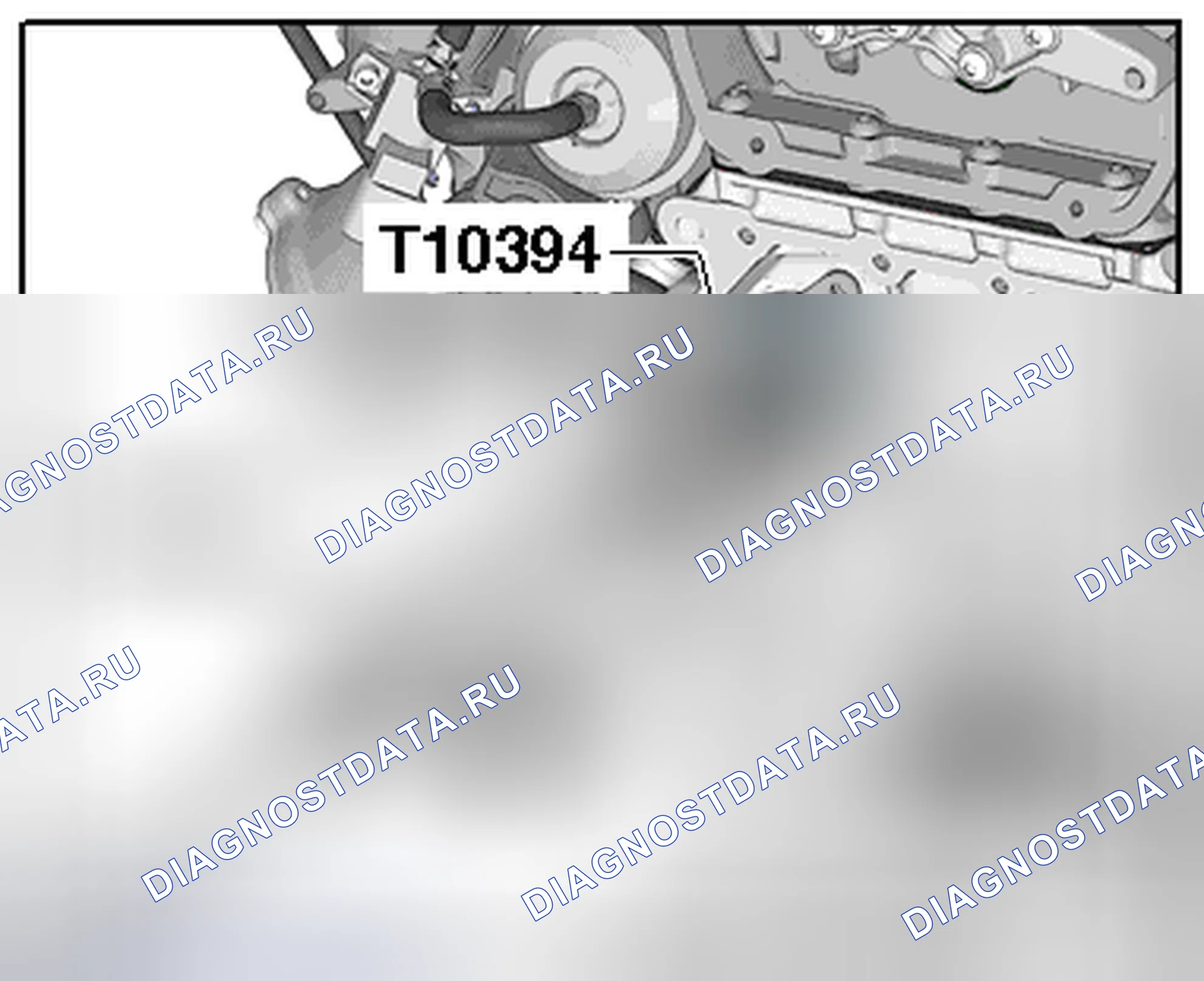 Рис. 151: Идентификация установки и работы съемника -T10055. Volkswagen Tiguan I