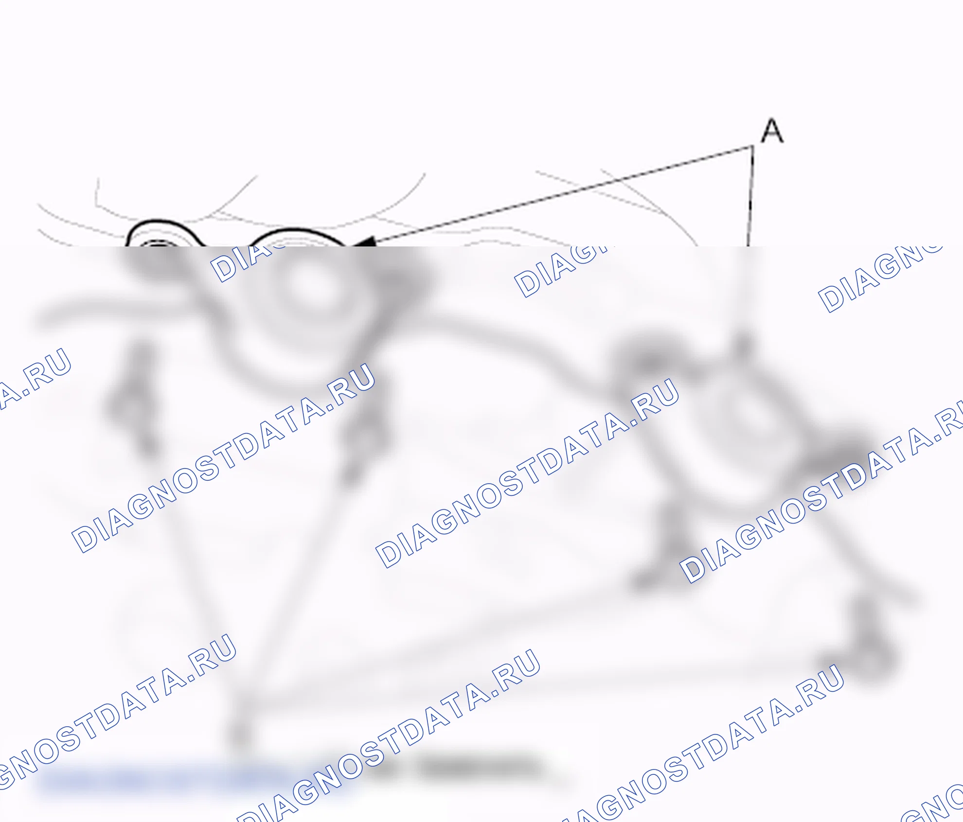 Рис. 74: Установка заднего дифференциала. Honda Crosstour I