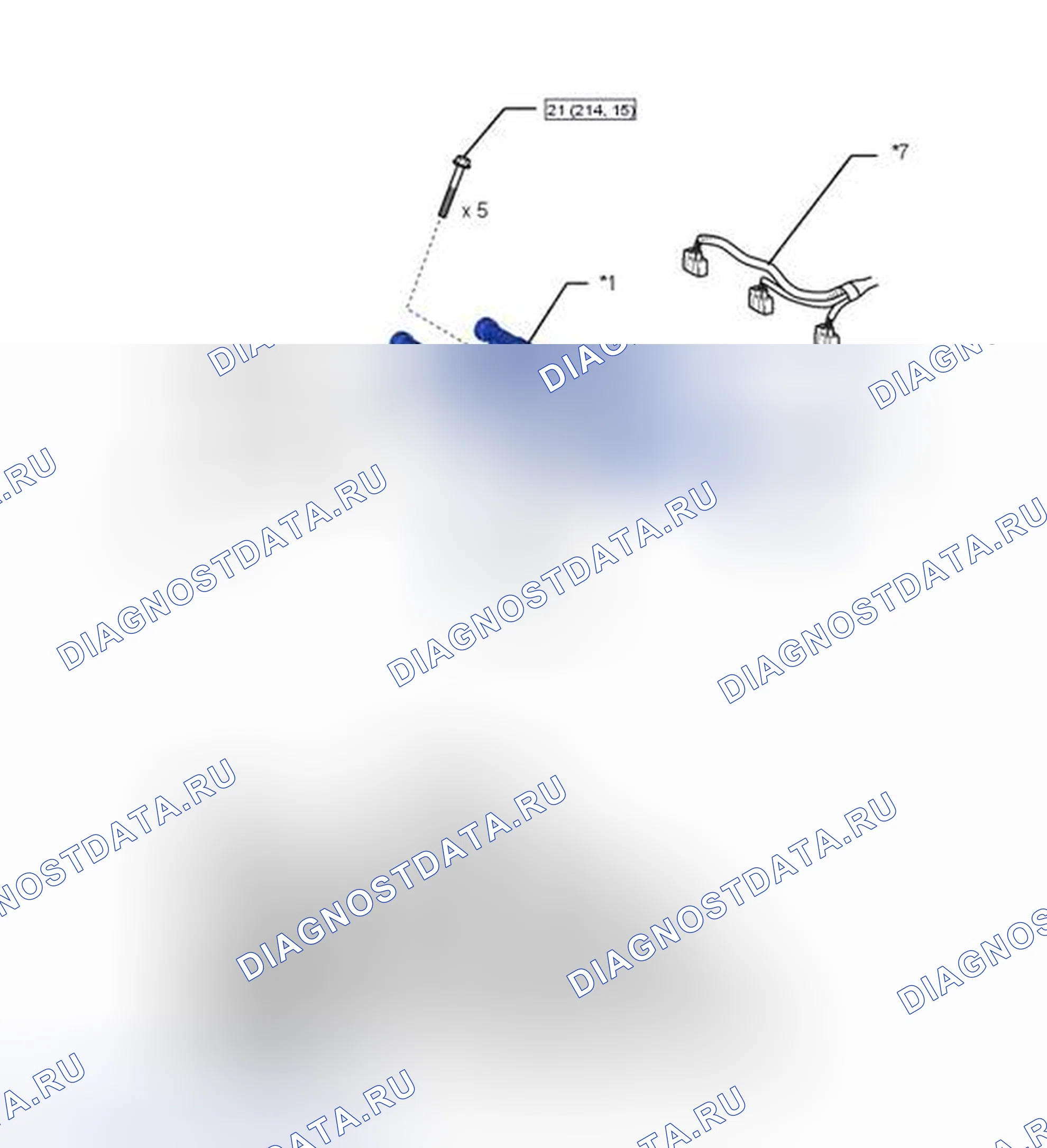 Рис. 164: ИЛЛЮСТРАЦИЯ. Toyota Highlander III