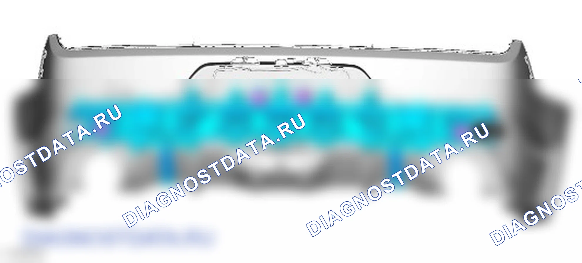 Как снять и установить Задний датчик помощи при парковке. Ford Mustang VI