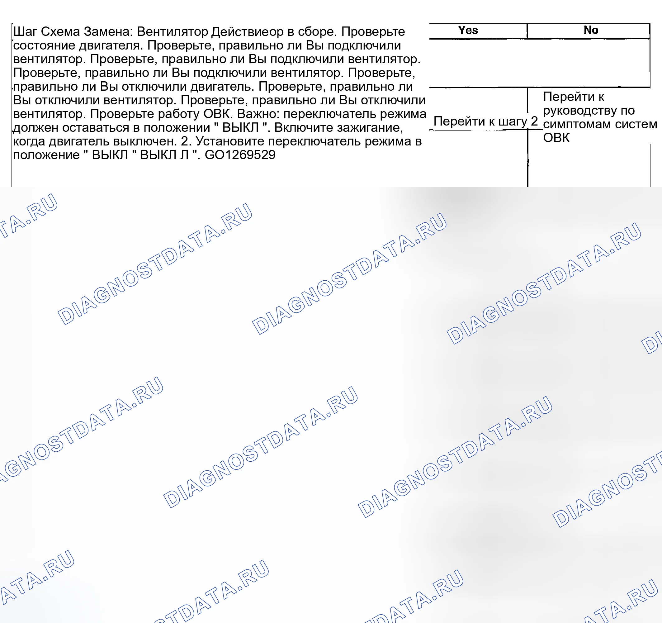 Рис. 248: Двигатель воздуходувки всегда включен. GMC Savana Special G3500 