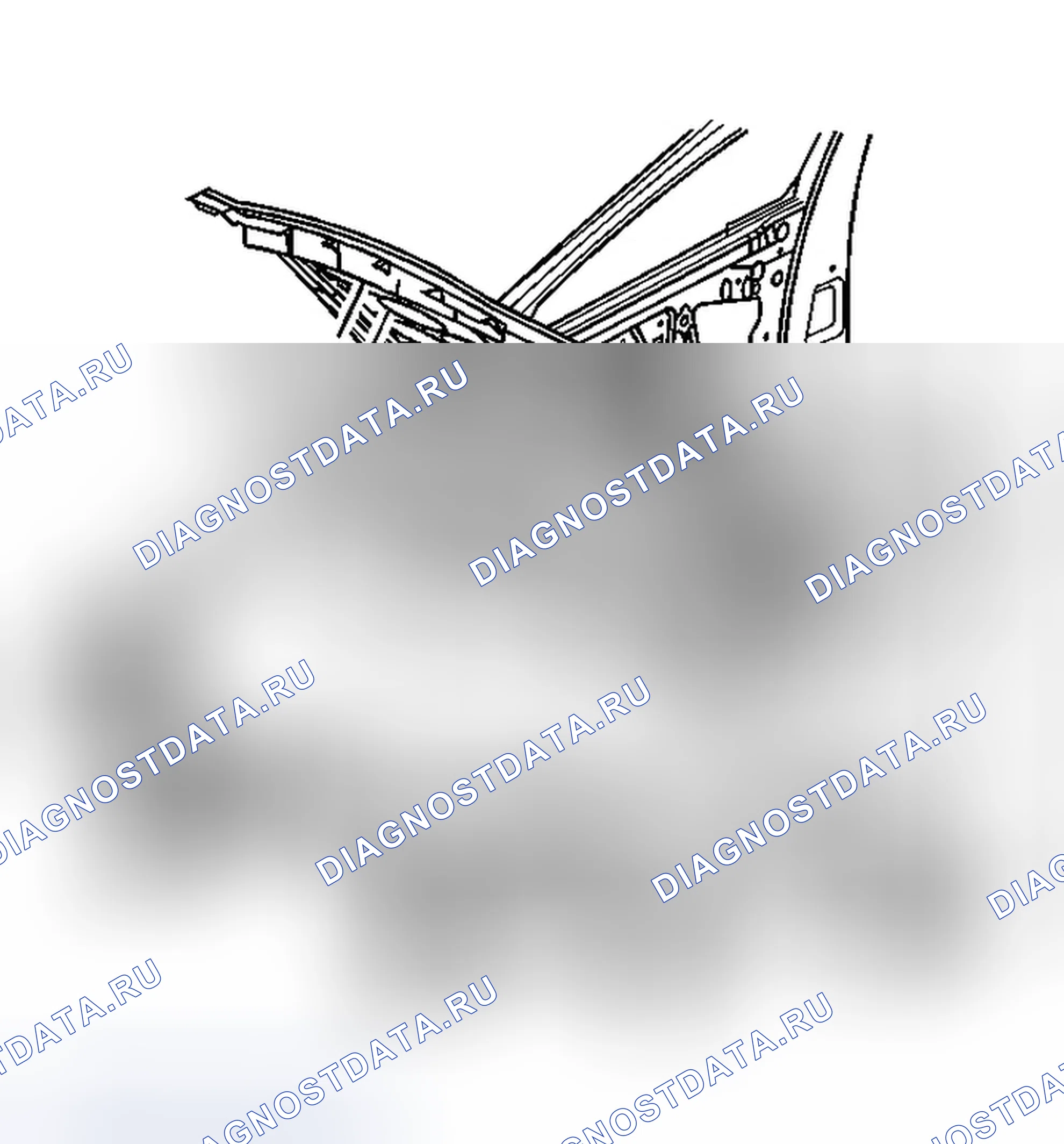 Рис. 28: Порядок демонтажа. Cadillac CTS I