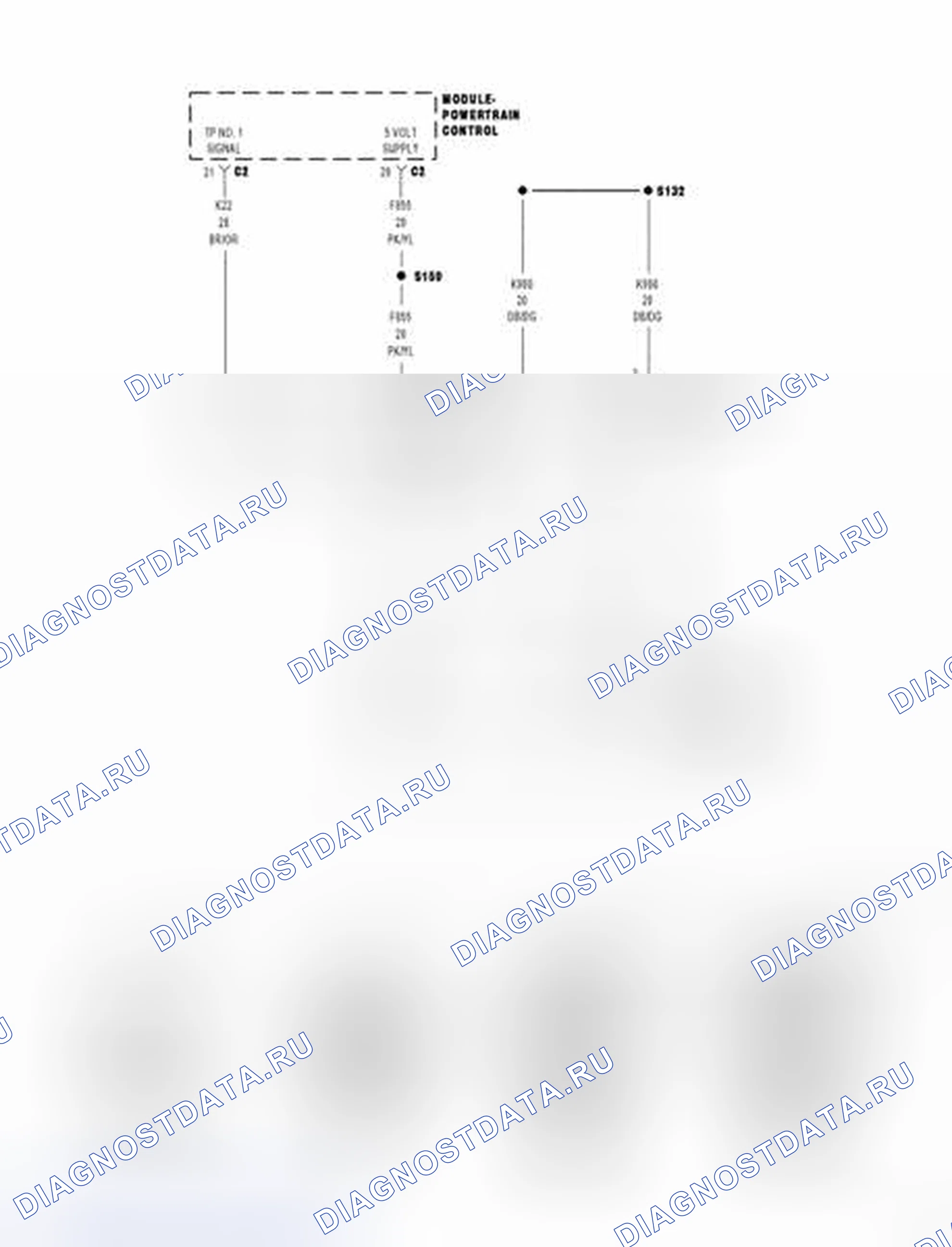 Рис. 5: Принципиальная схема. Dodge Cab & Chassis R3500 HD transition