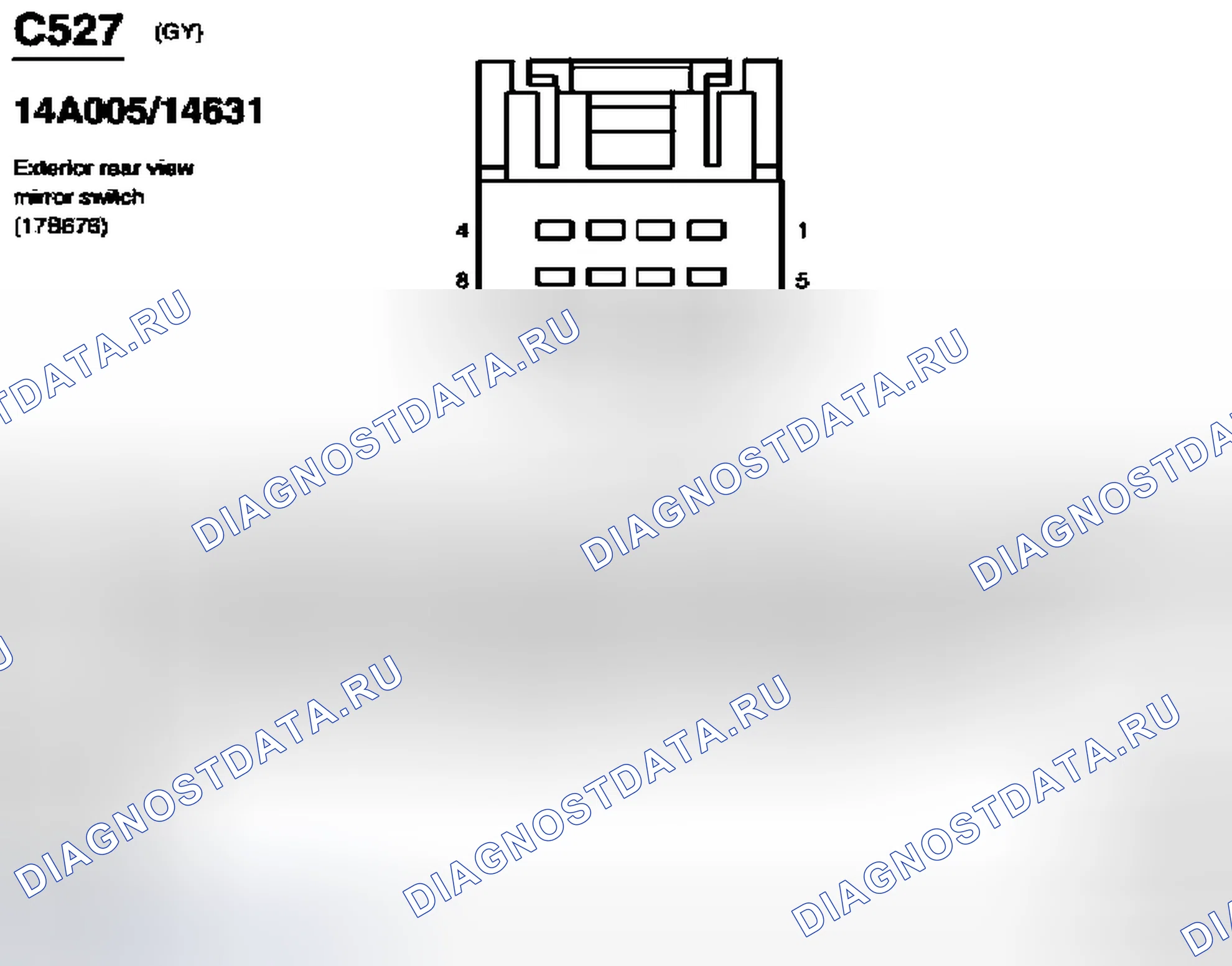 Рис. 609: Идентификация соединителей C527, C535 и C602. Ford Pickup F150 