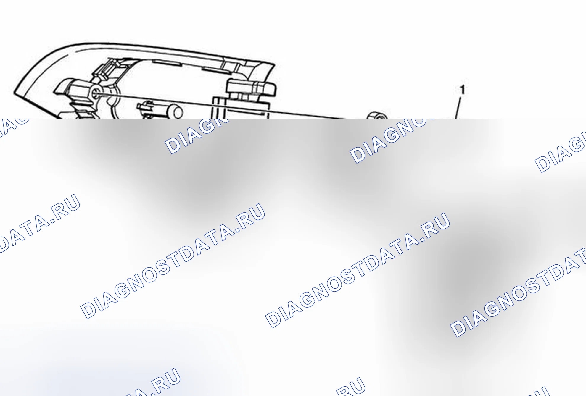 Рис. 34: Замена переключателя управления радио и телефоном. Buick LaCrosse II