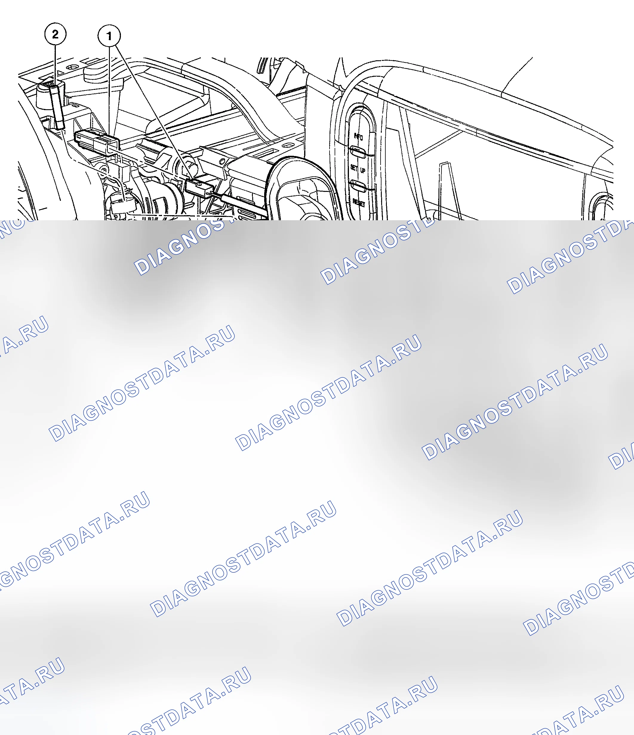 Рис. 662: Демонтаж и монтаж. Ford Explorer III