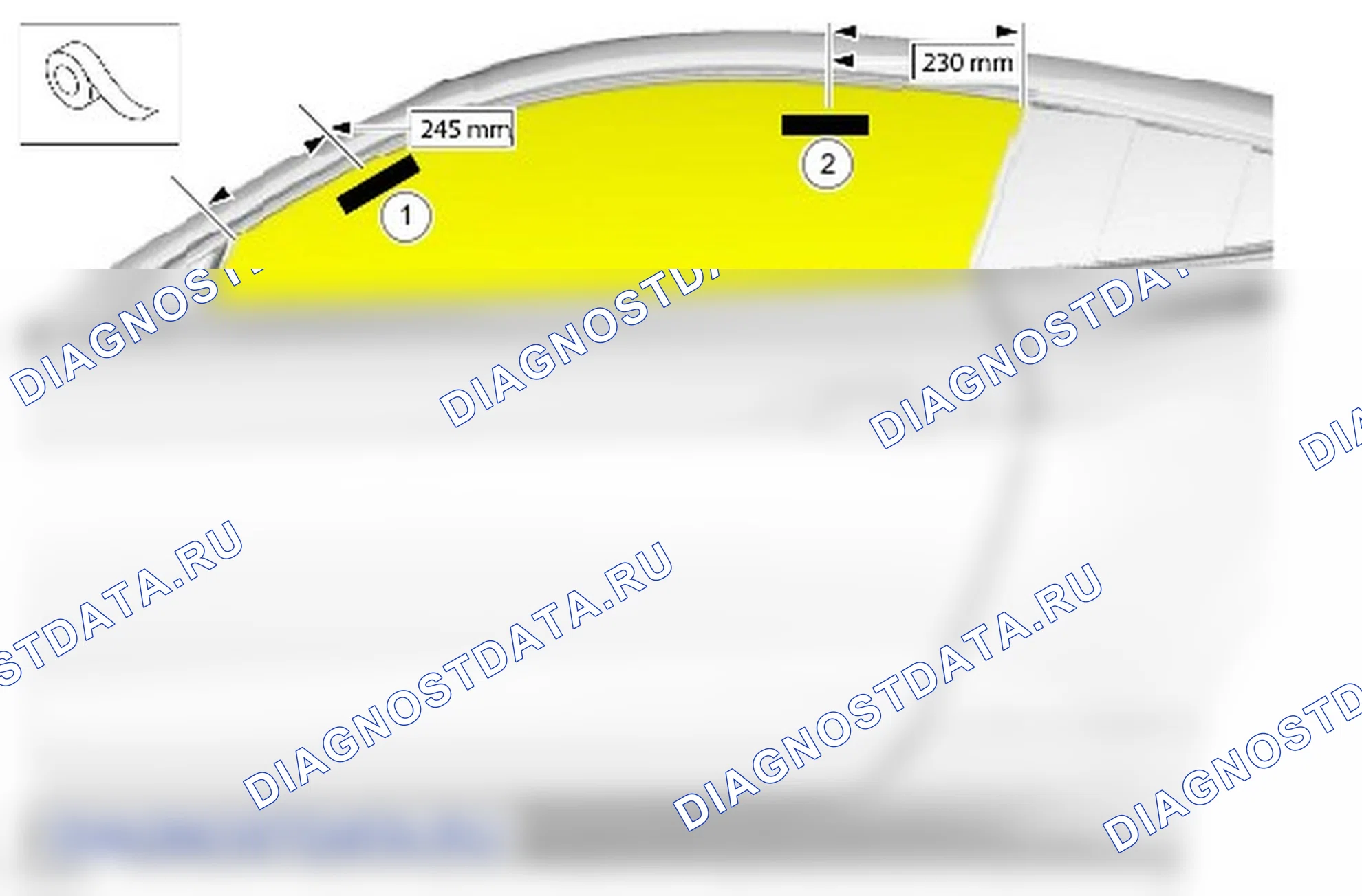 Регулировка стекла дверного окна. Ford Mustang VI