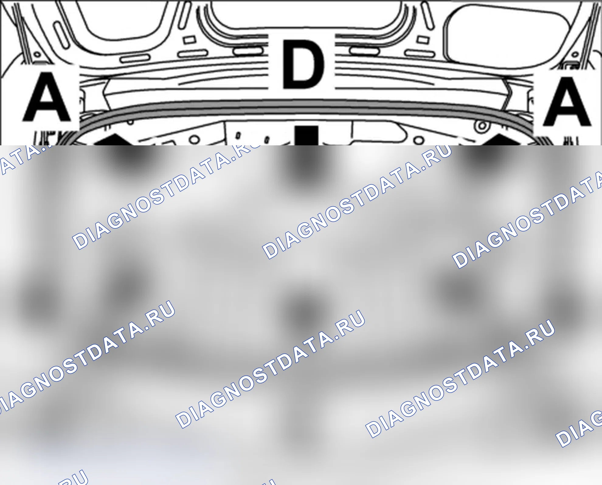 Рис. 388: Снятие уплотнения задней крышки. Porsche Boxster S 987