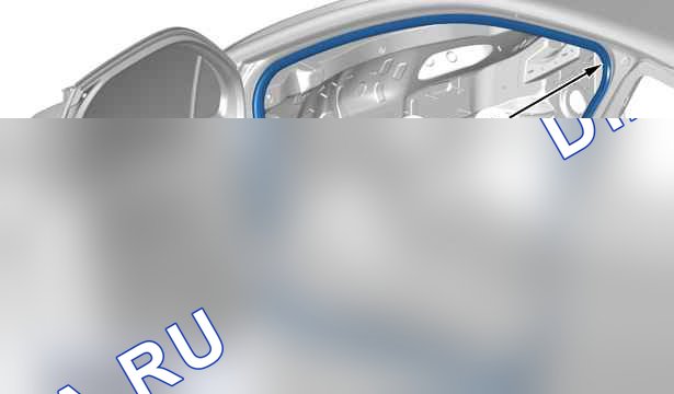 Снятие - установка: уплотнители проема на входе в распашные двери — c4cg0npd. Peugeot 208 I