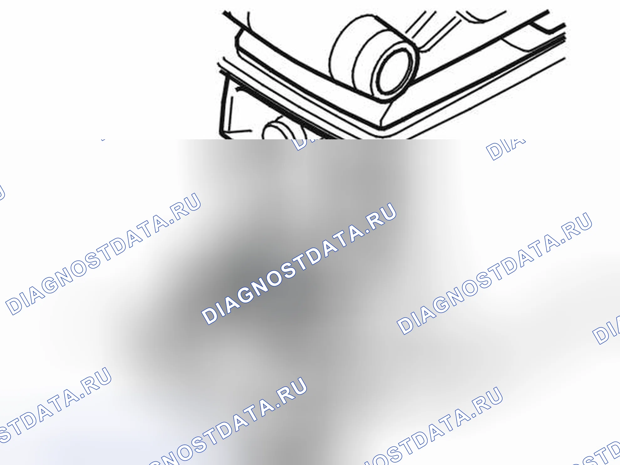 Рис. 138: Снятие трубки. Volvo V40 I рестайлинг