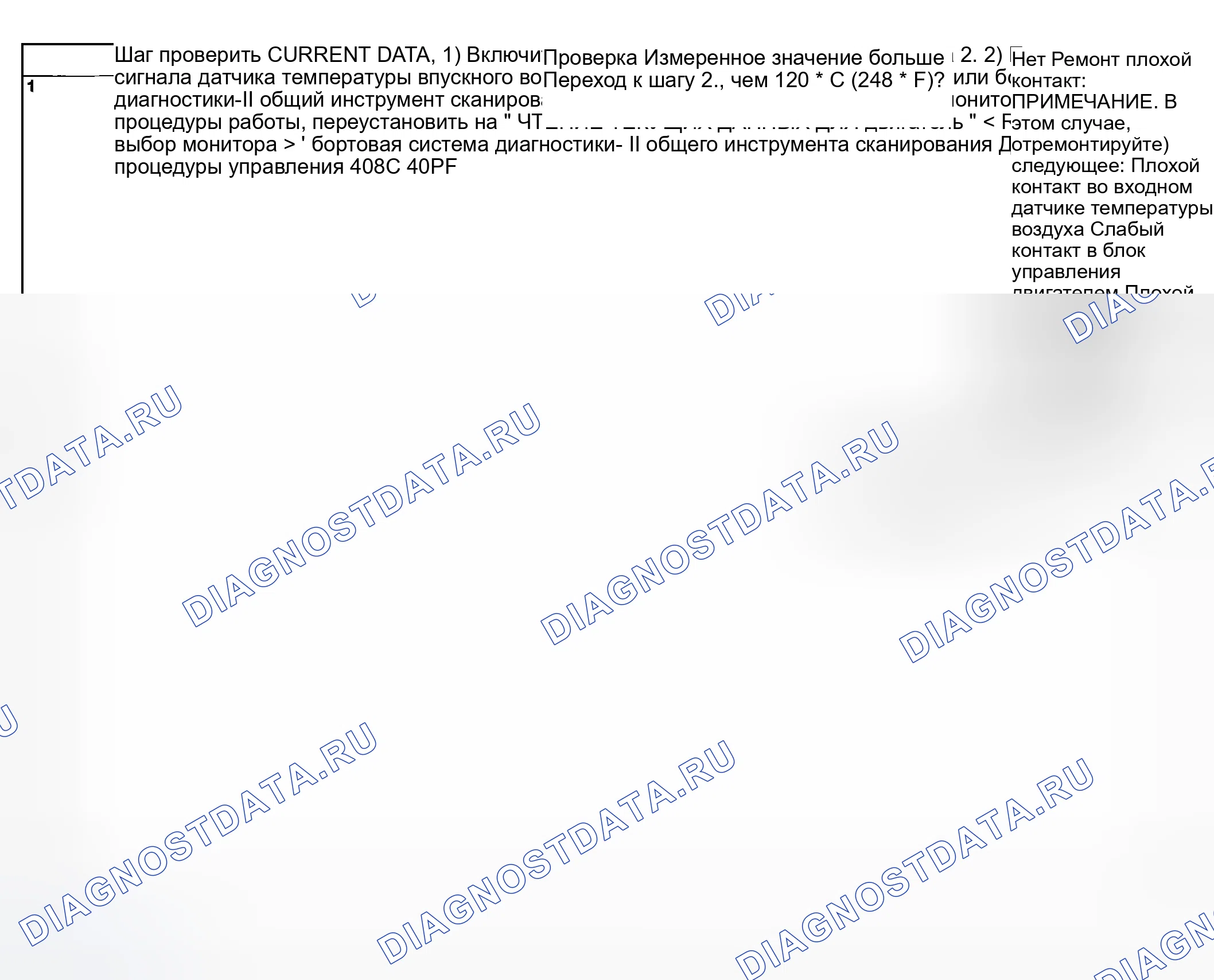 Рис. 871: ДИАГНОСТИЧЕСКАЯ ПРОЦЕДУРА. Hyundai Creta II