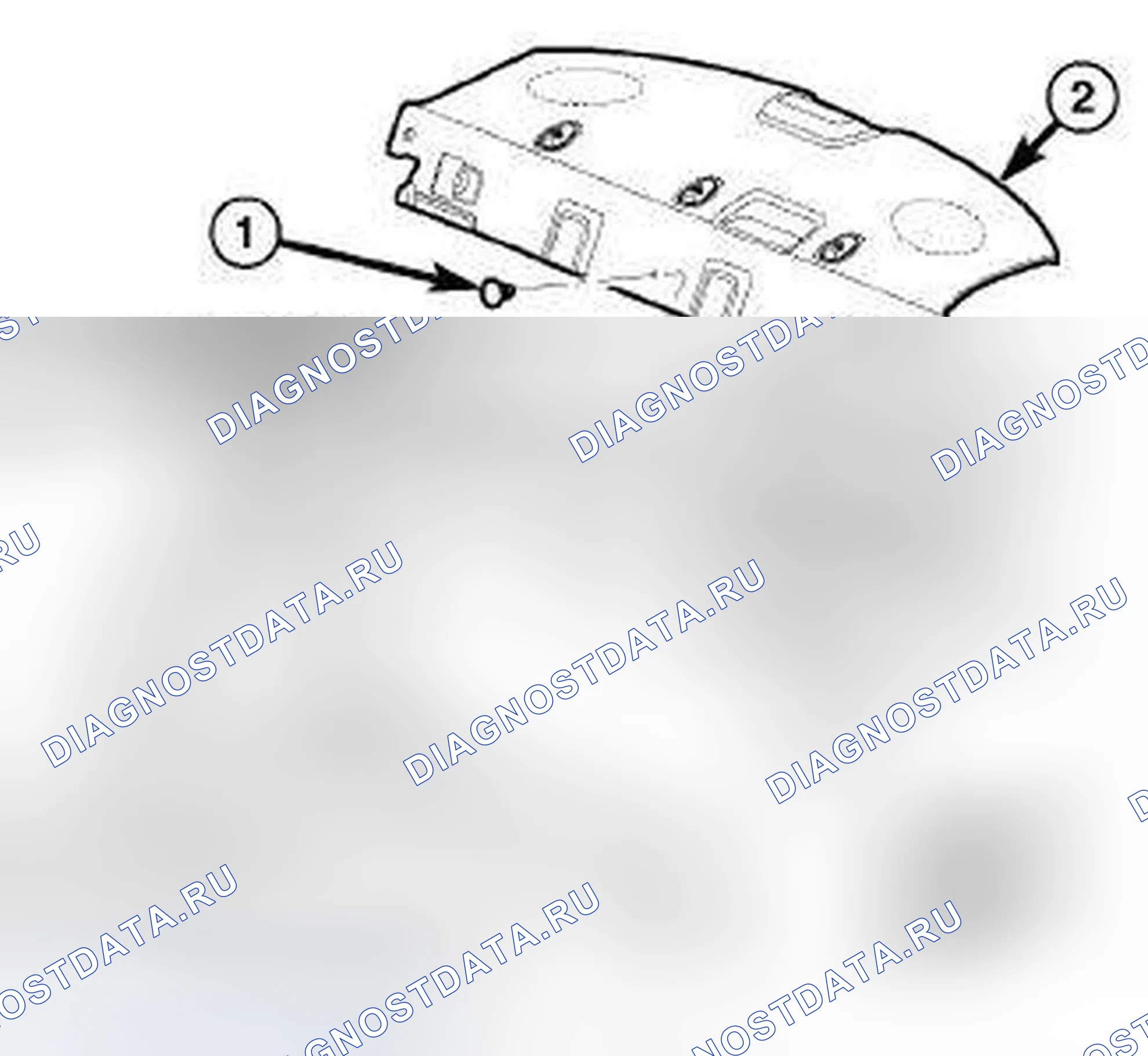 Рис. 276: ДЕМОНТАЖ. Dodge Charger VI