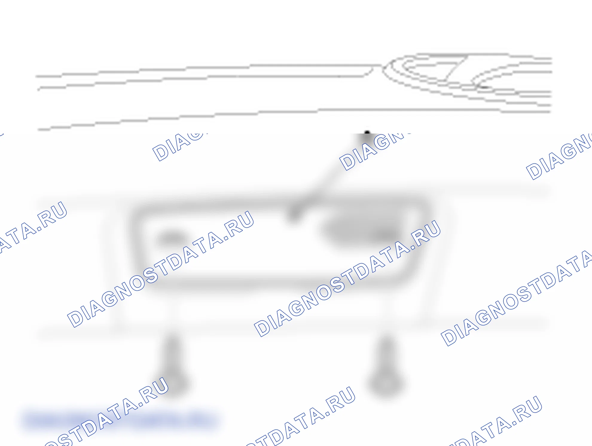 Фонари подсветки номера. Hyundai Santa Fe CM