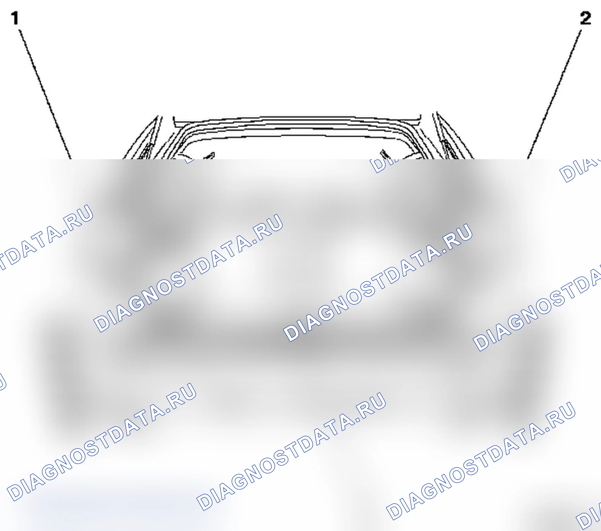 Задняя обшивка - Vectra-C Caravan. Opel Signum I рестайлинг