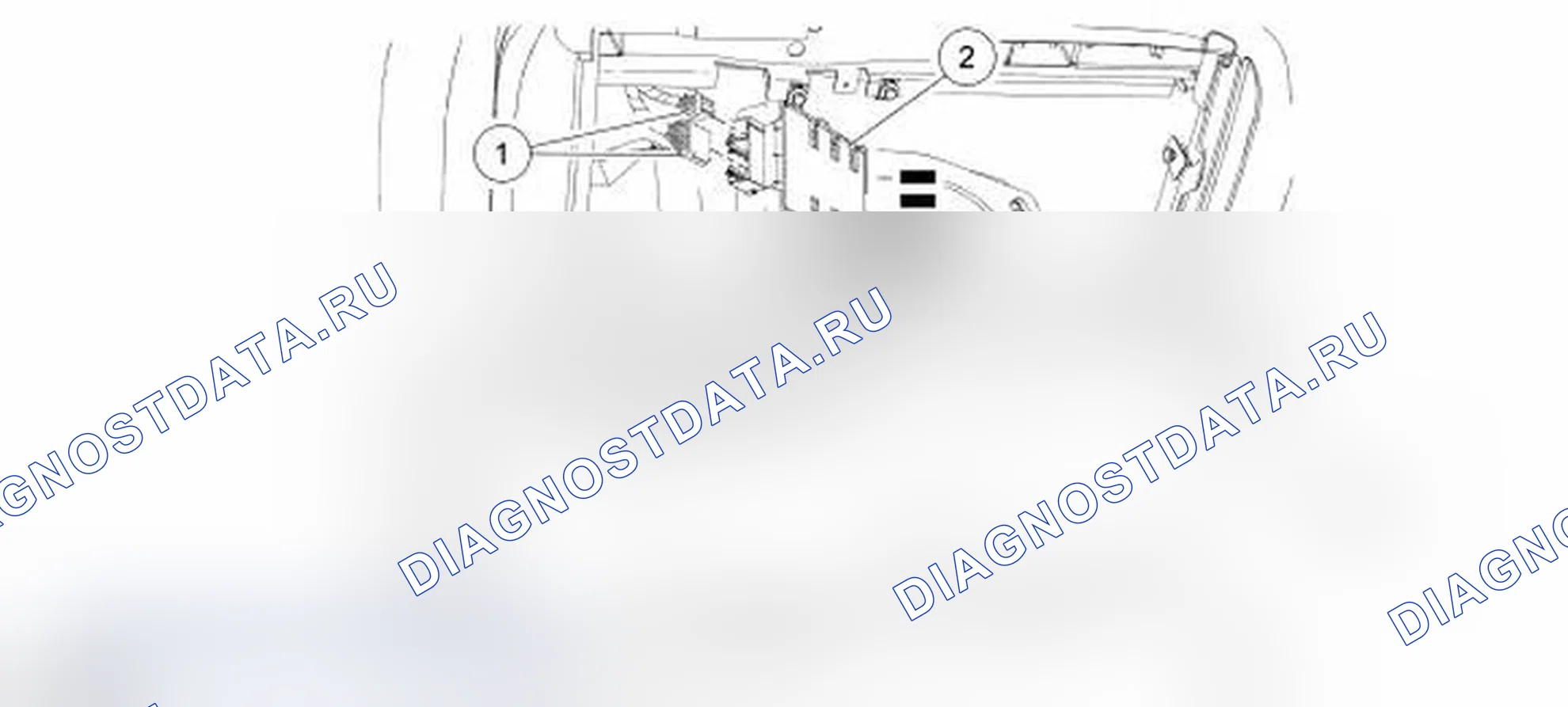 Рис. 38: Модуль динамики транспортного средства (VDM). Mercury Grand Marquis IV рестайлинг