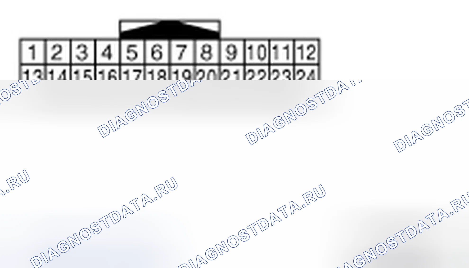 Рис. 134: РАСПОЛОЖЕНИЕ ВЫВОДОВ. Infiniti FX35 II